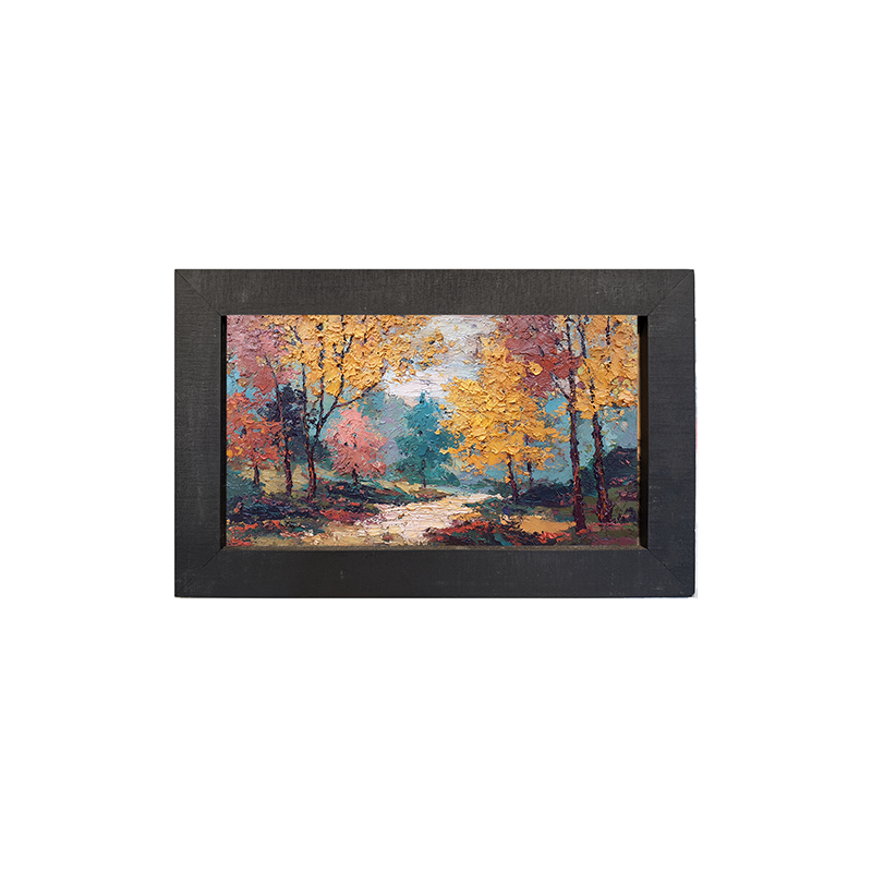 Autumn Country - Forest Path - Framed Art
