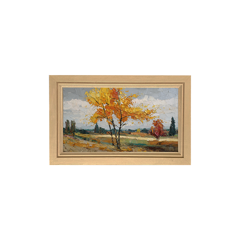 Autumn Country - Scenic Fields - Framed Art