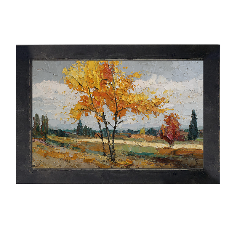 Autumn Country - Scenic Fields - Framed Art