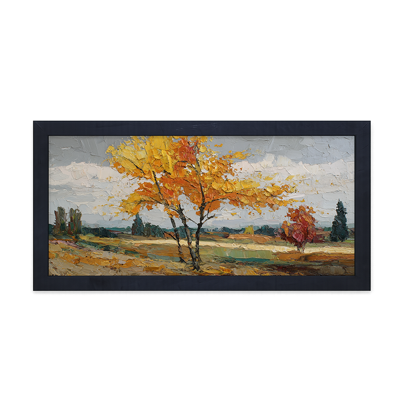 Autumn Country - Scenic Fields - Framed Art