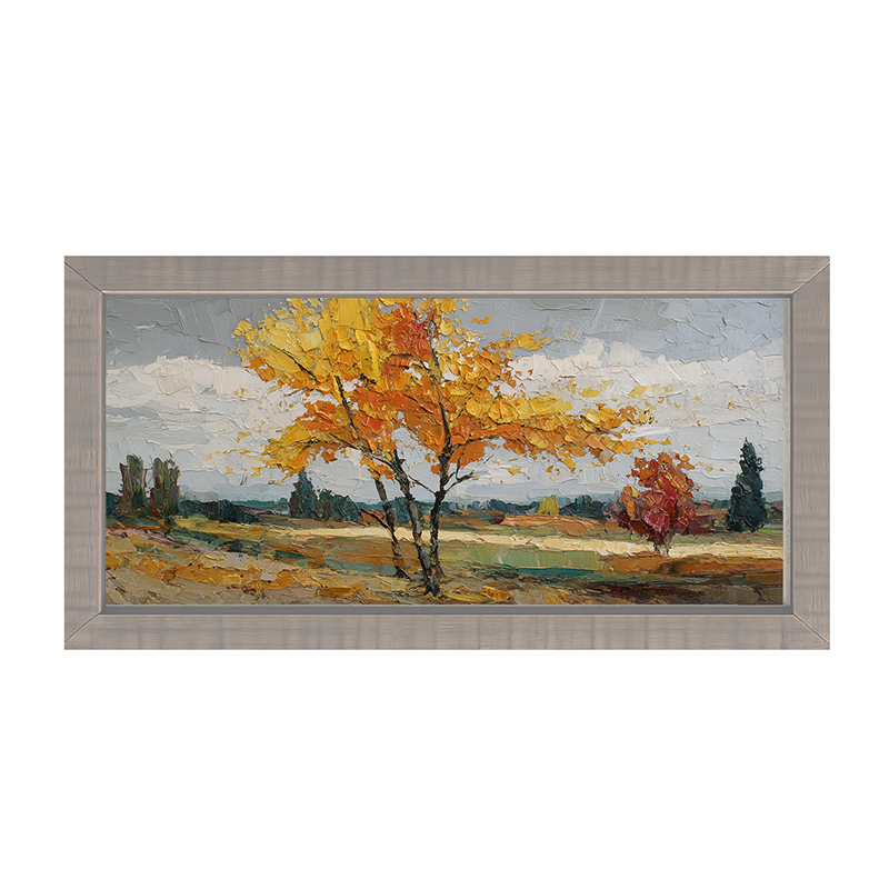 Autumn Country - Scenic Fields - Framed Art
