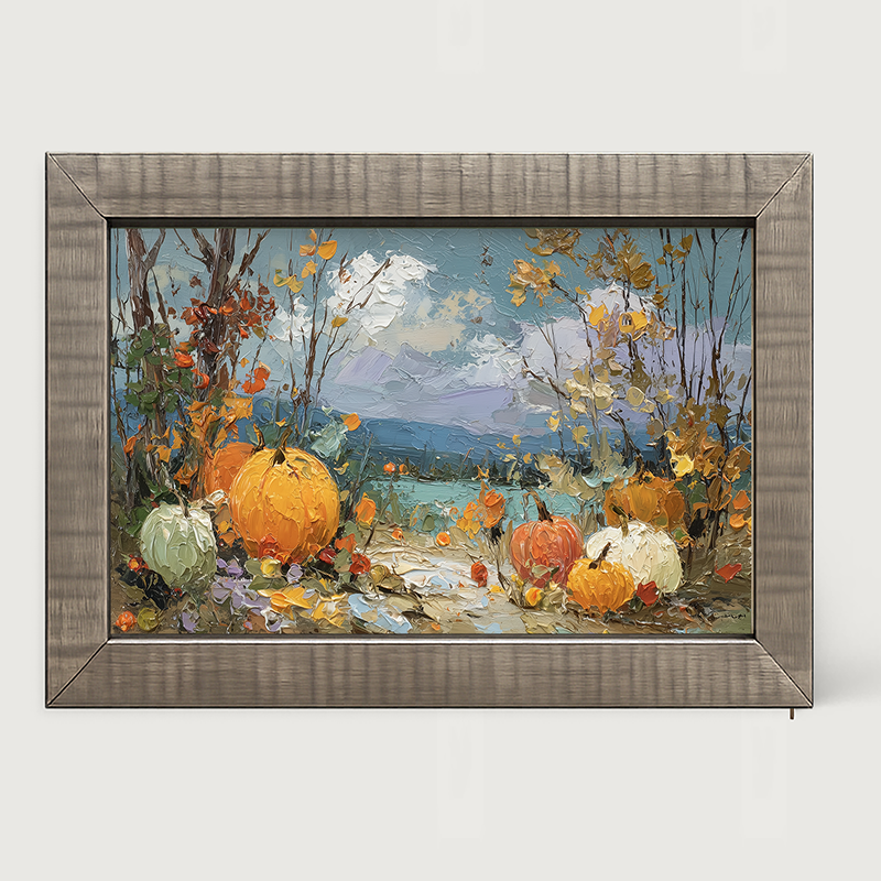 Pumpkin Country - Path with Pumpkins