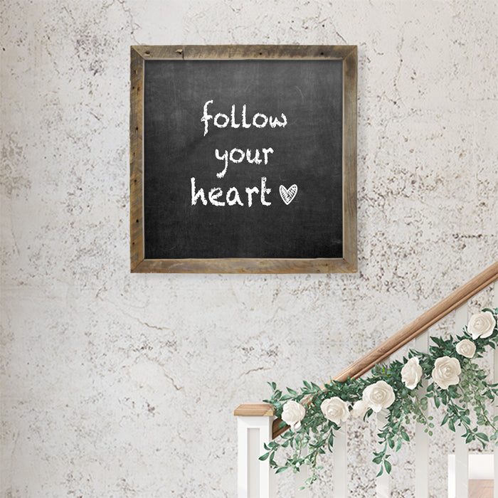 Chalk Follow Your Heart