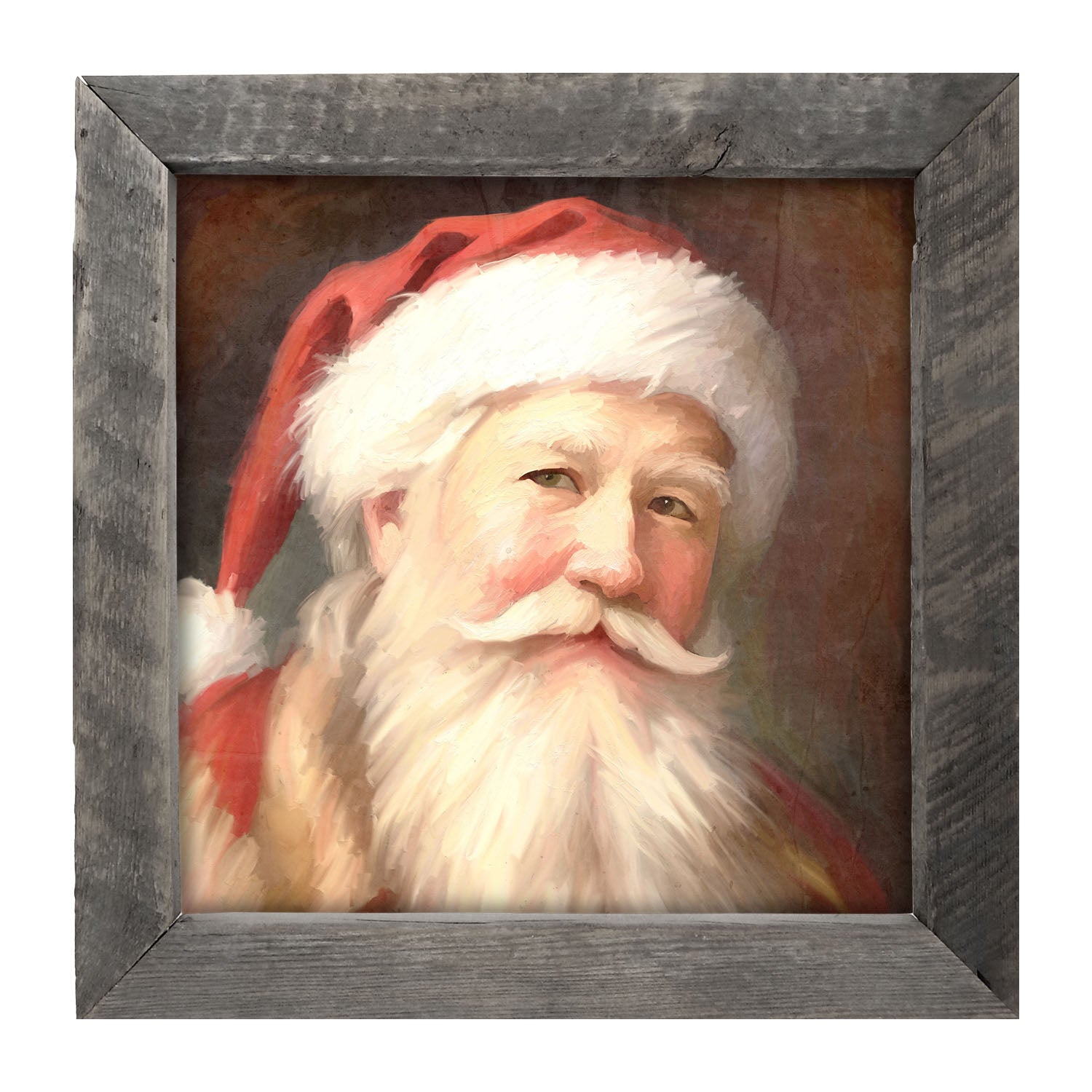 Santa portrait 13 - Framed Art