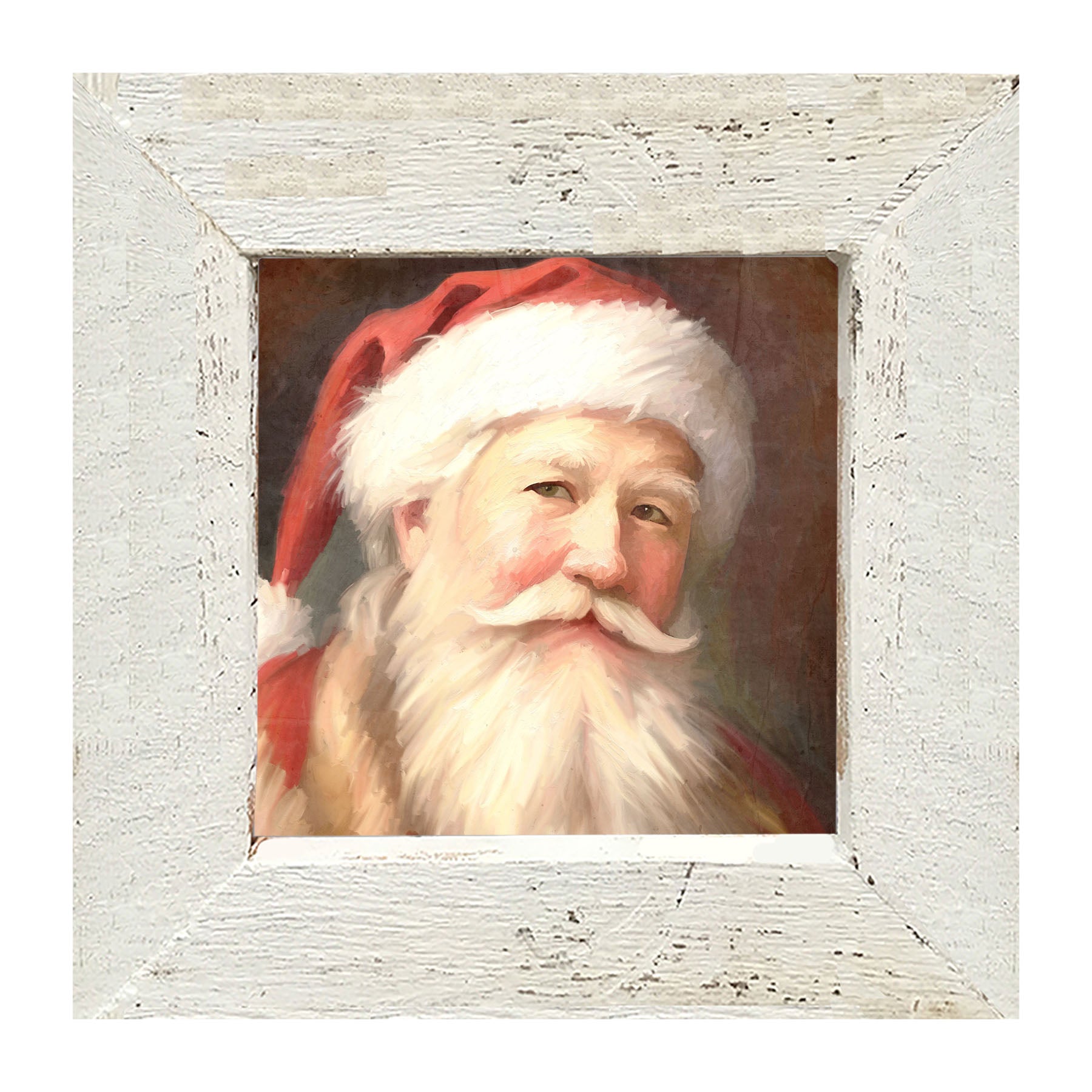 Santa portrait 13 - Framed Art
