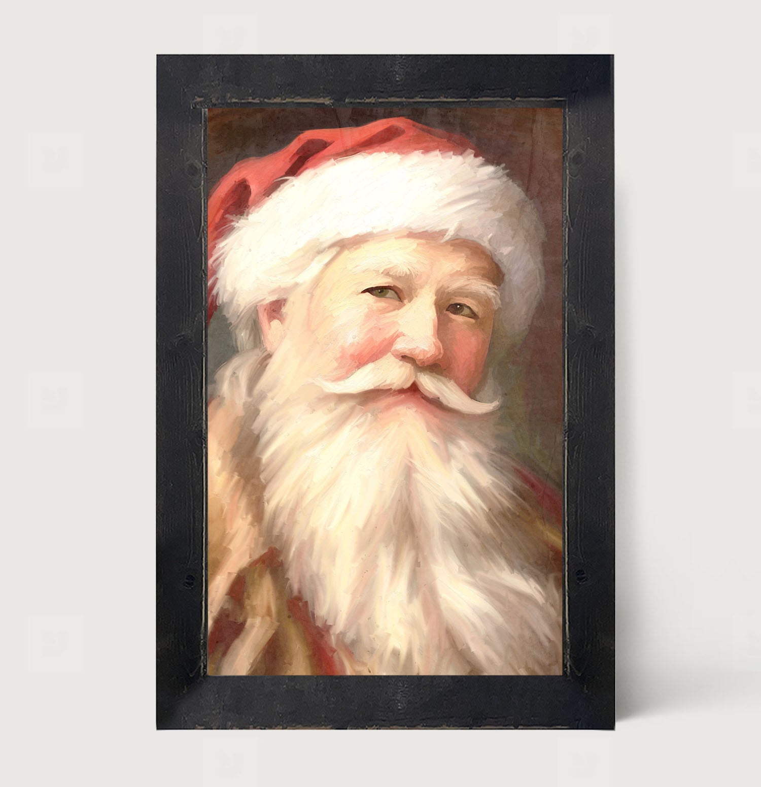 Santa portrait 13 - Framed Art