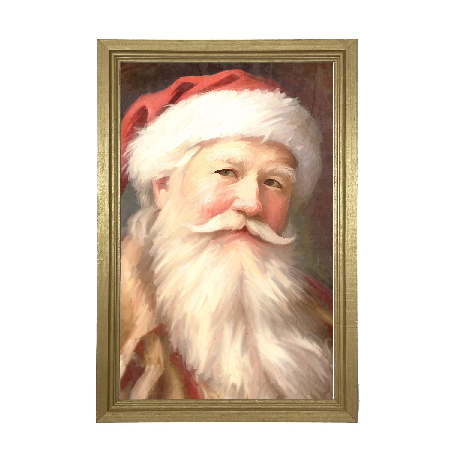 Santa portrait 13 - Framed Art