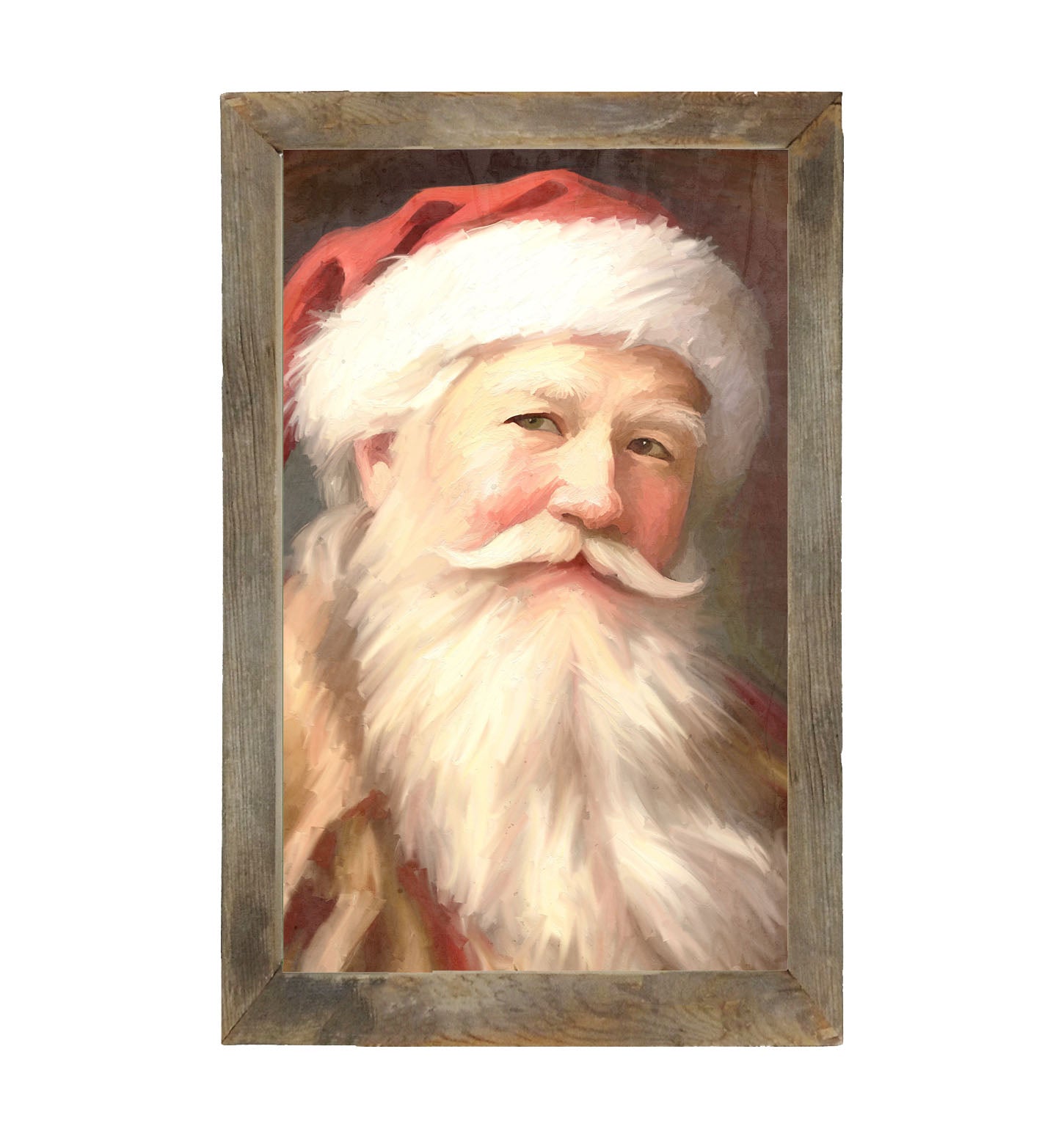 Santa portrait 13 - Framed Art