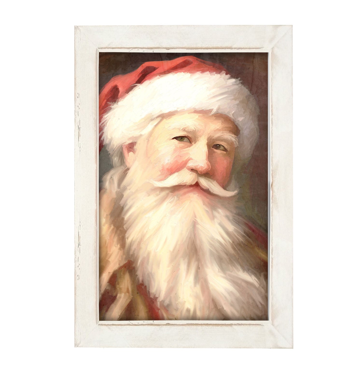 Santa portrait 13 - Framed Art