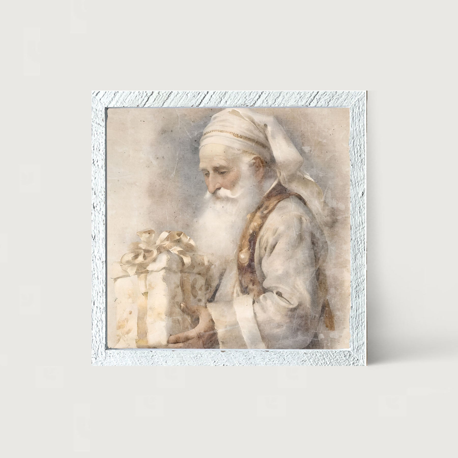 White Background Santa 1