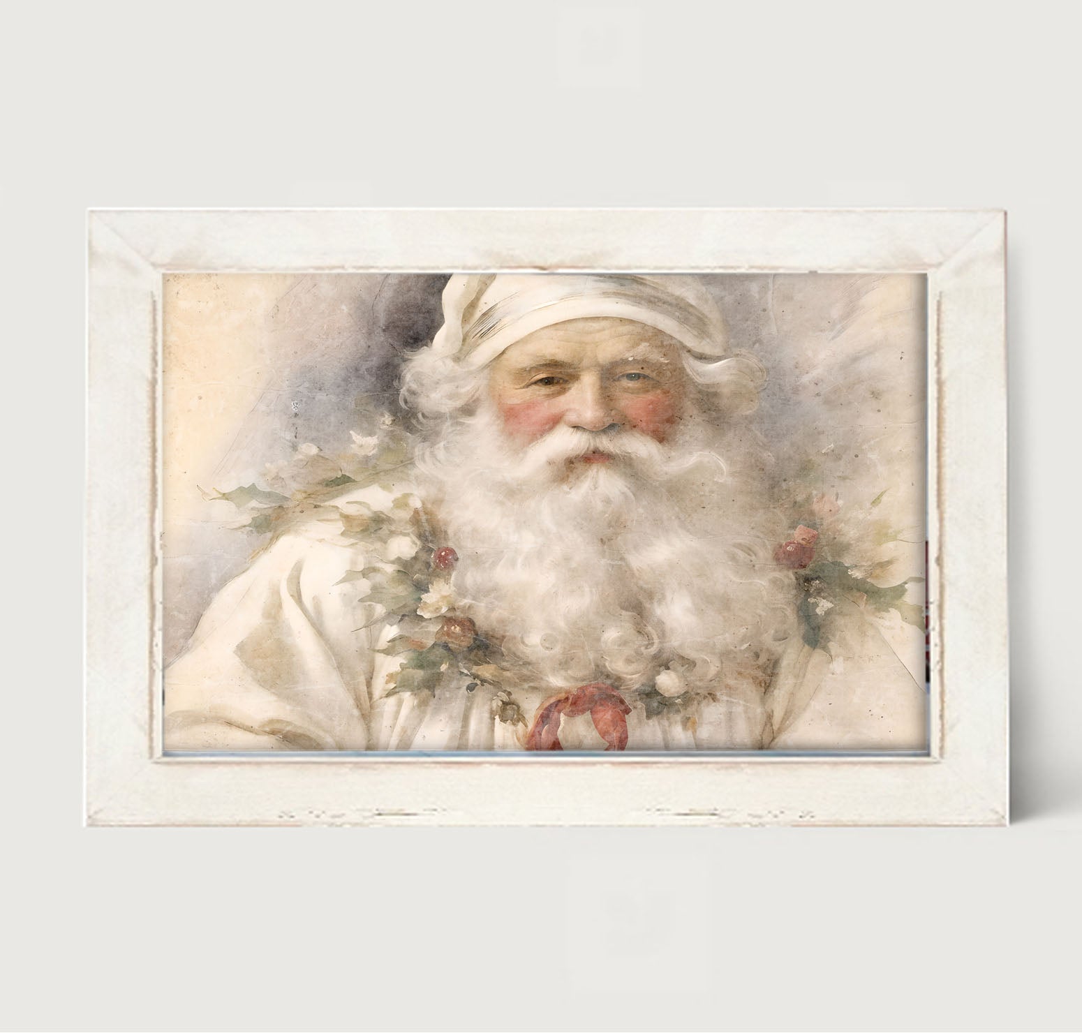 White Background Santa 2