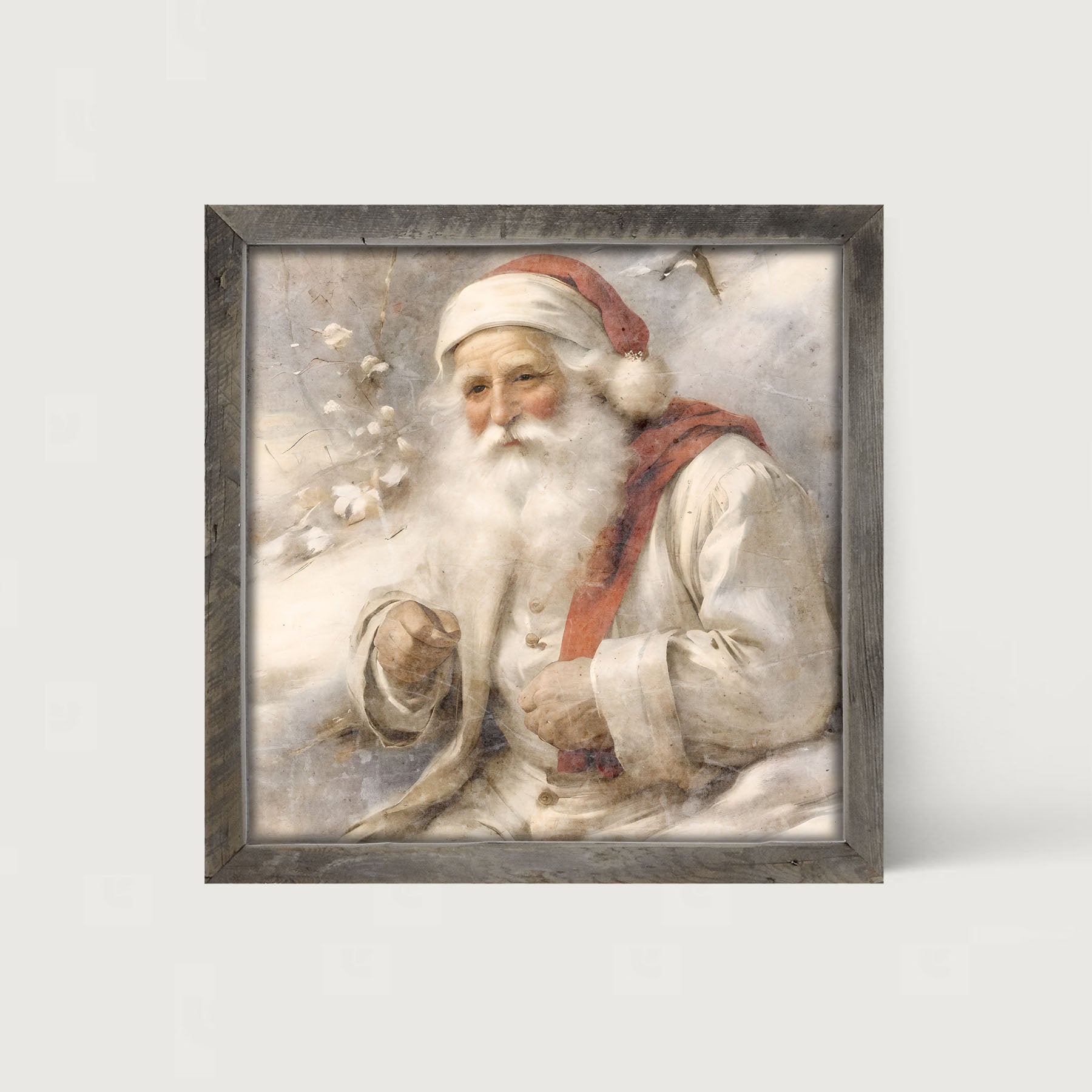 White Background Santa 3