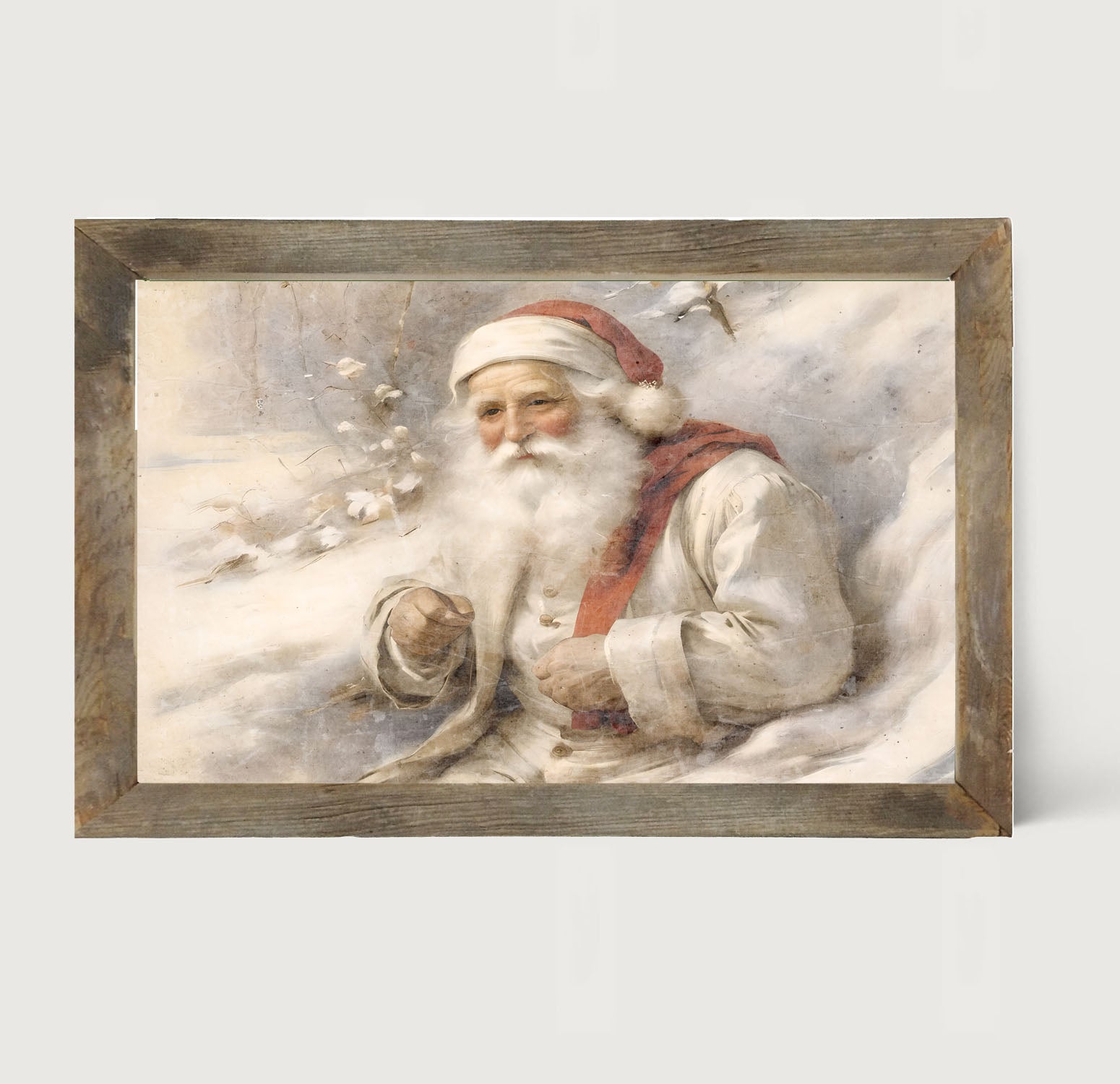 White Background Santa 3