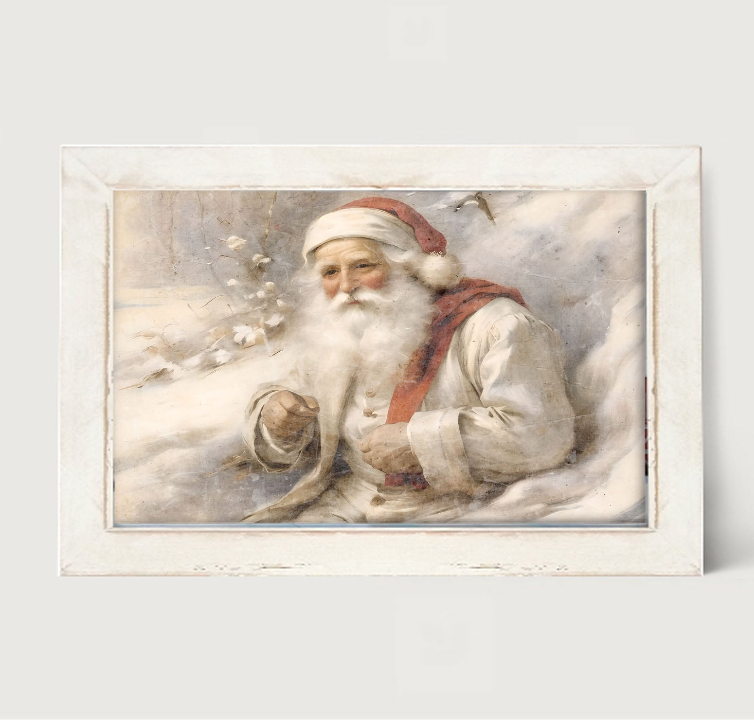 White Background Santa 3