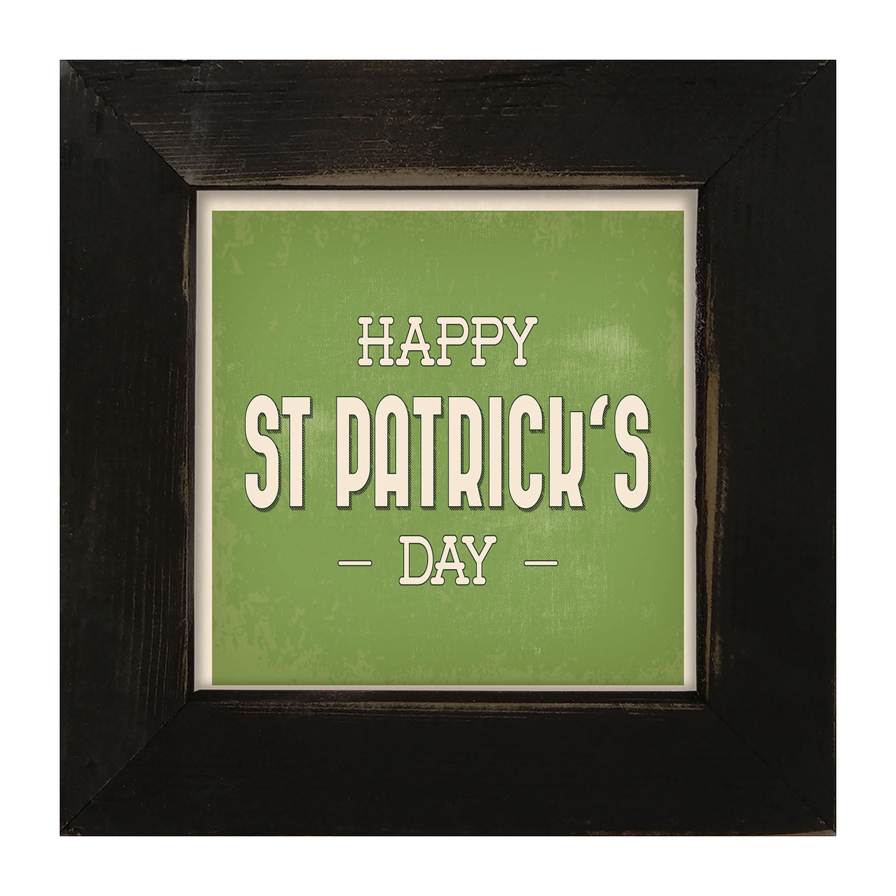 Happy St. Patrick's Day - Framed art