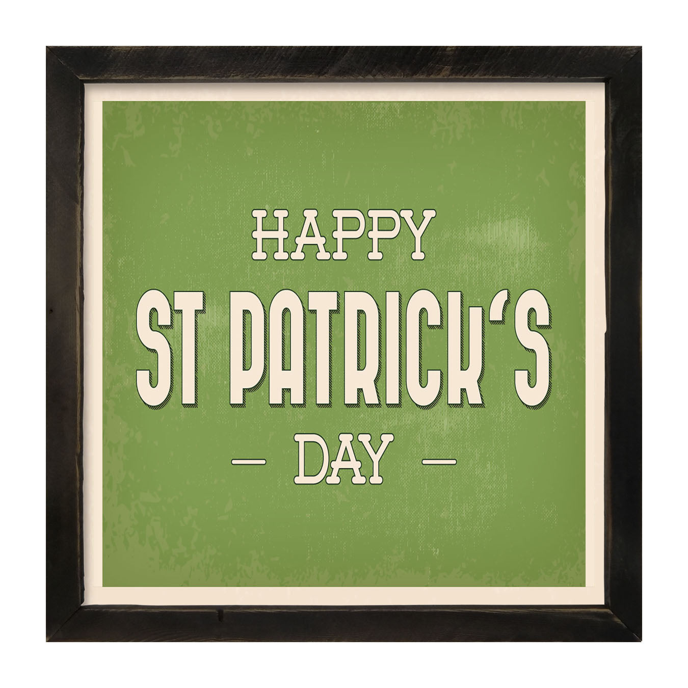 Happy St. Patrick's Day - Framed art