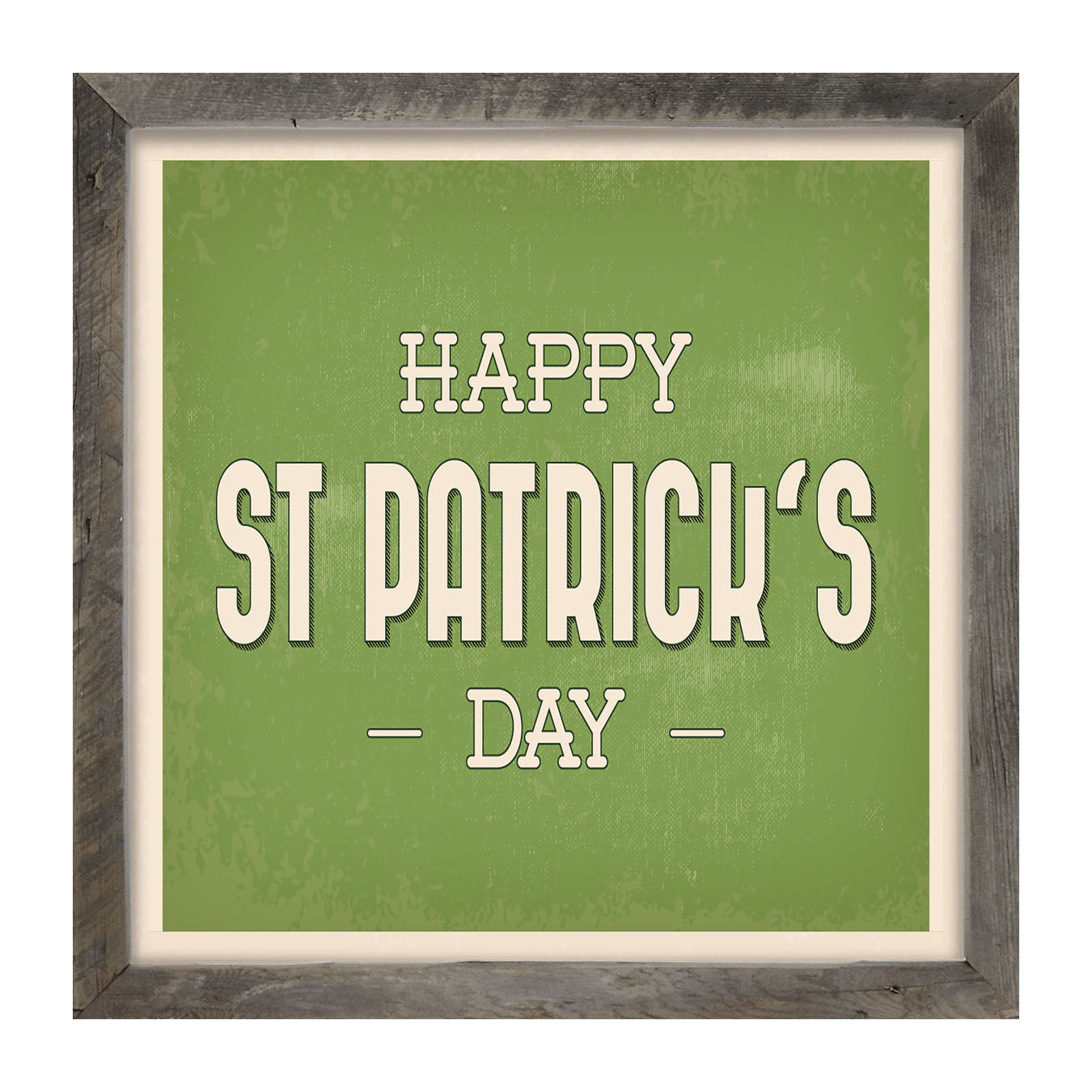 Happy St. Patrick's Day - Framed art