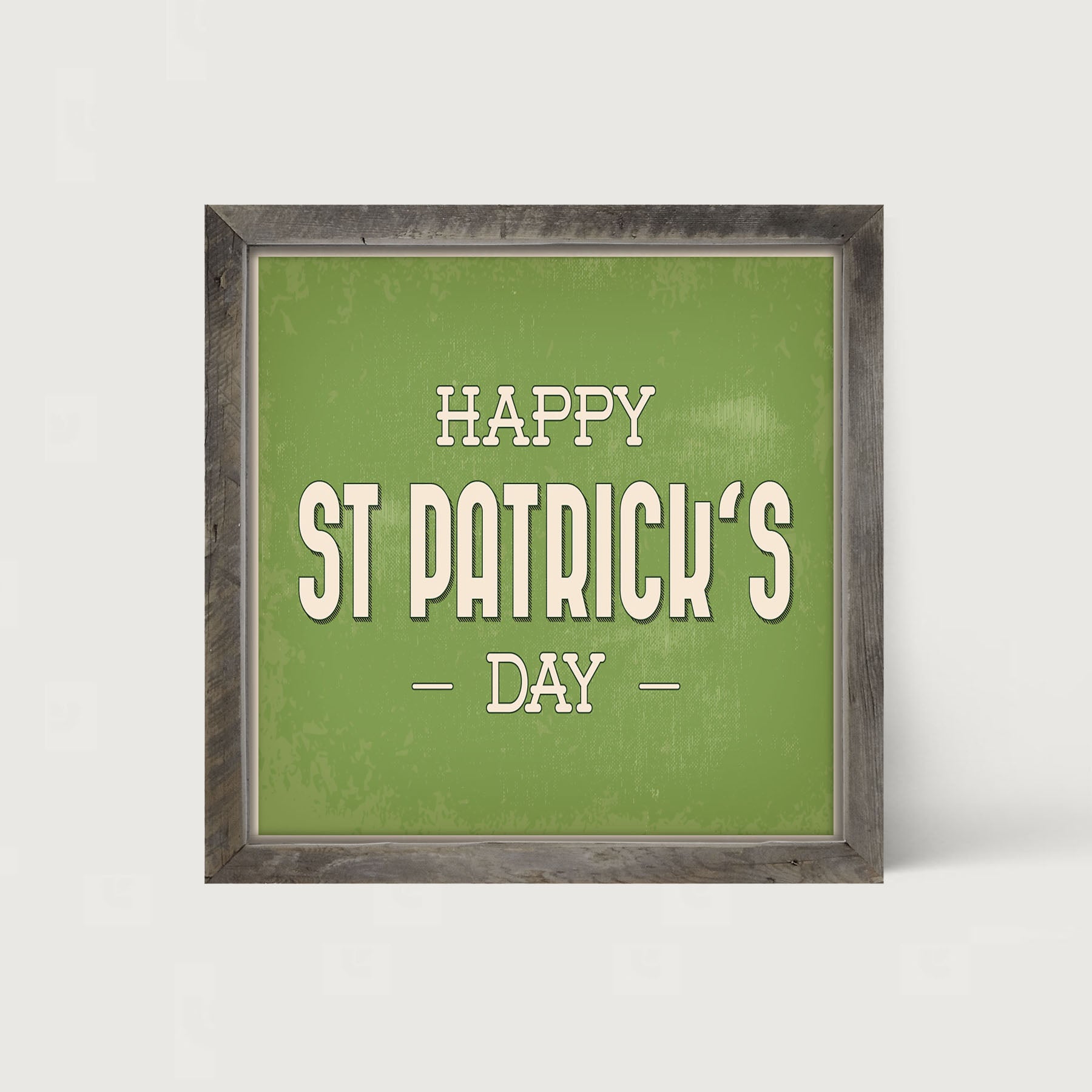 Happy St. Patrick's Day - Framed art