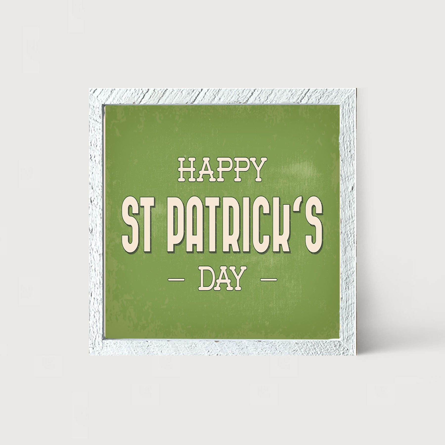 Happy St. Patrick's Day - Framed art