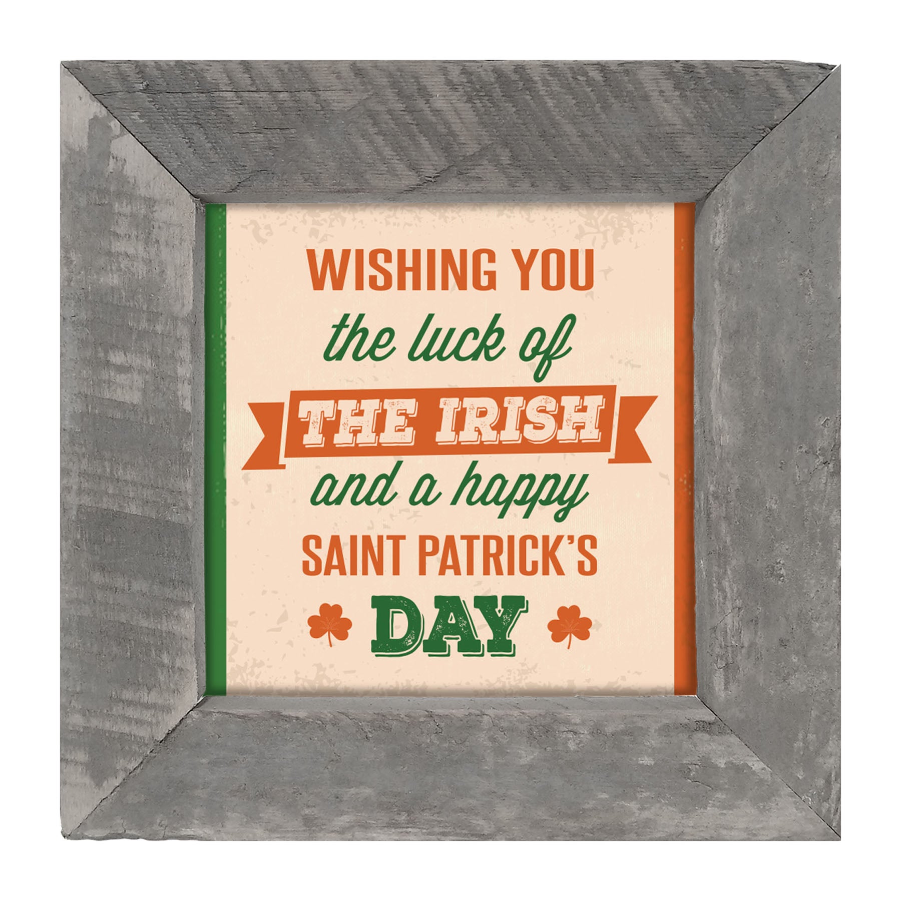 St. Patrick's Day - Luck of The Irish - Framed art