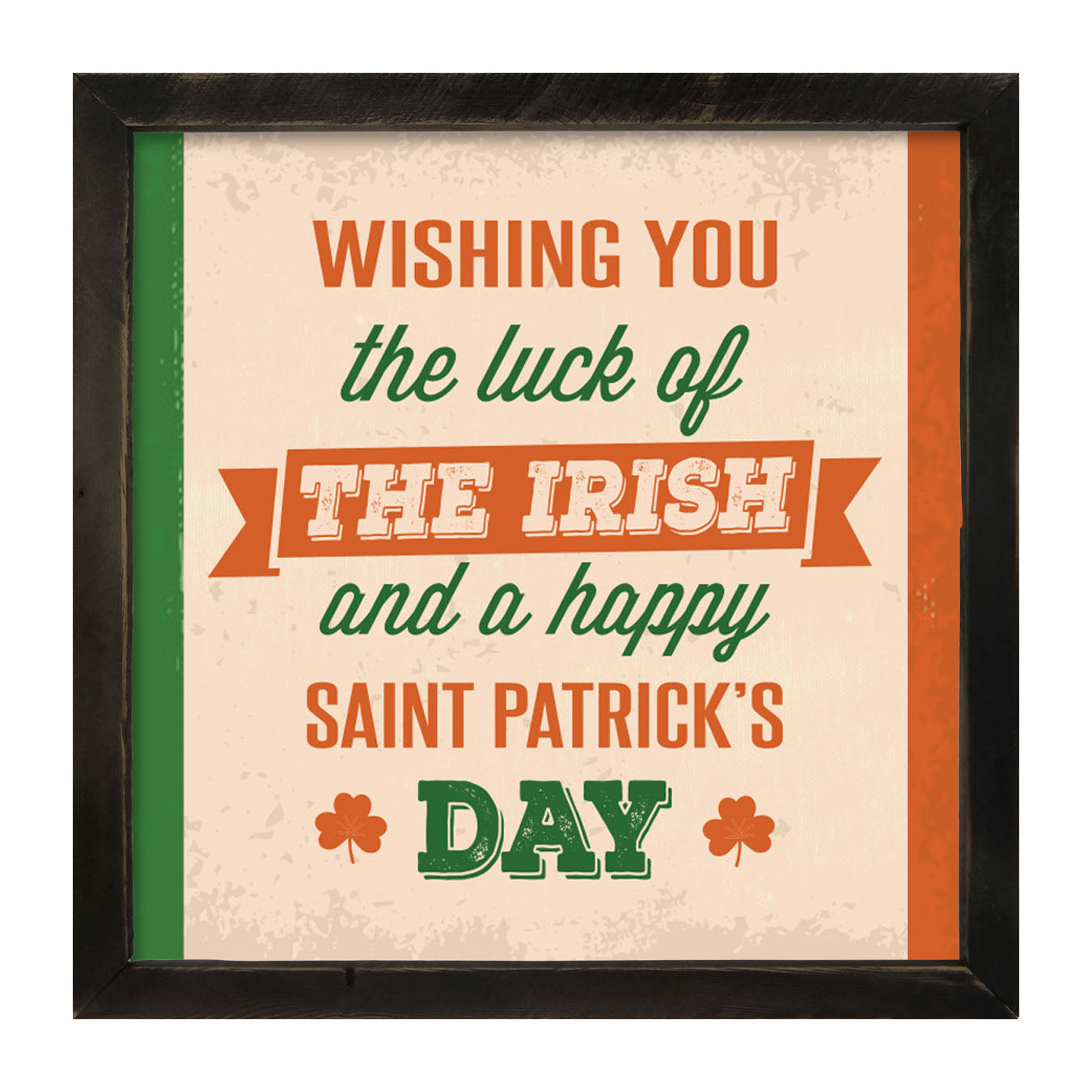 St. Patrick's Day - Luck of The Irish - Framed art