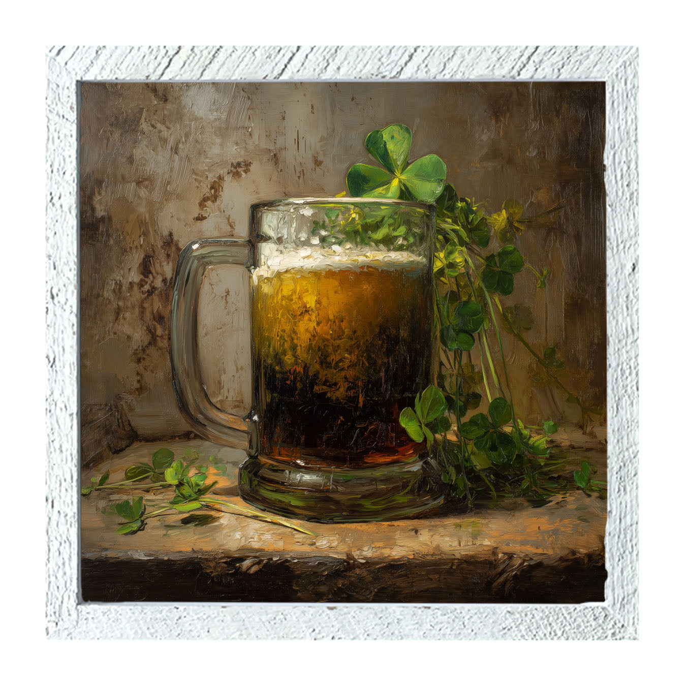 St. Patrick's - Mug of Beer - Framed Art