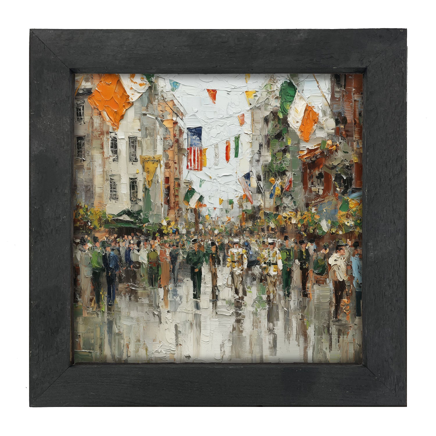 St. Patrick's - Parade - Framed Art