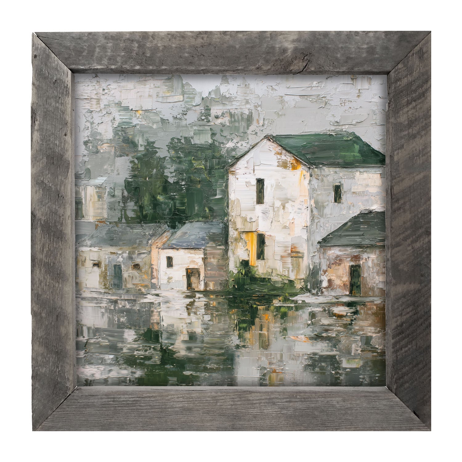 St. Patrick's - Village - Framed Art