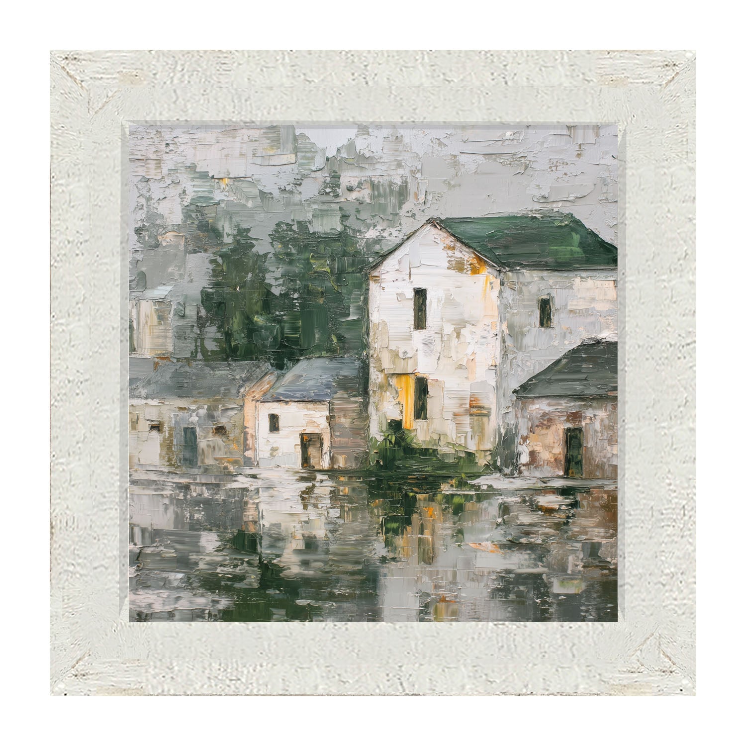 St. Patrick's - Village - Framed Art