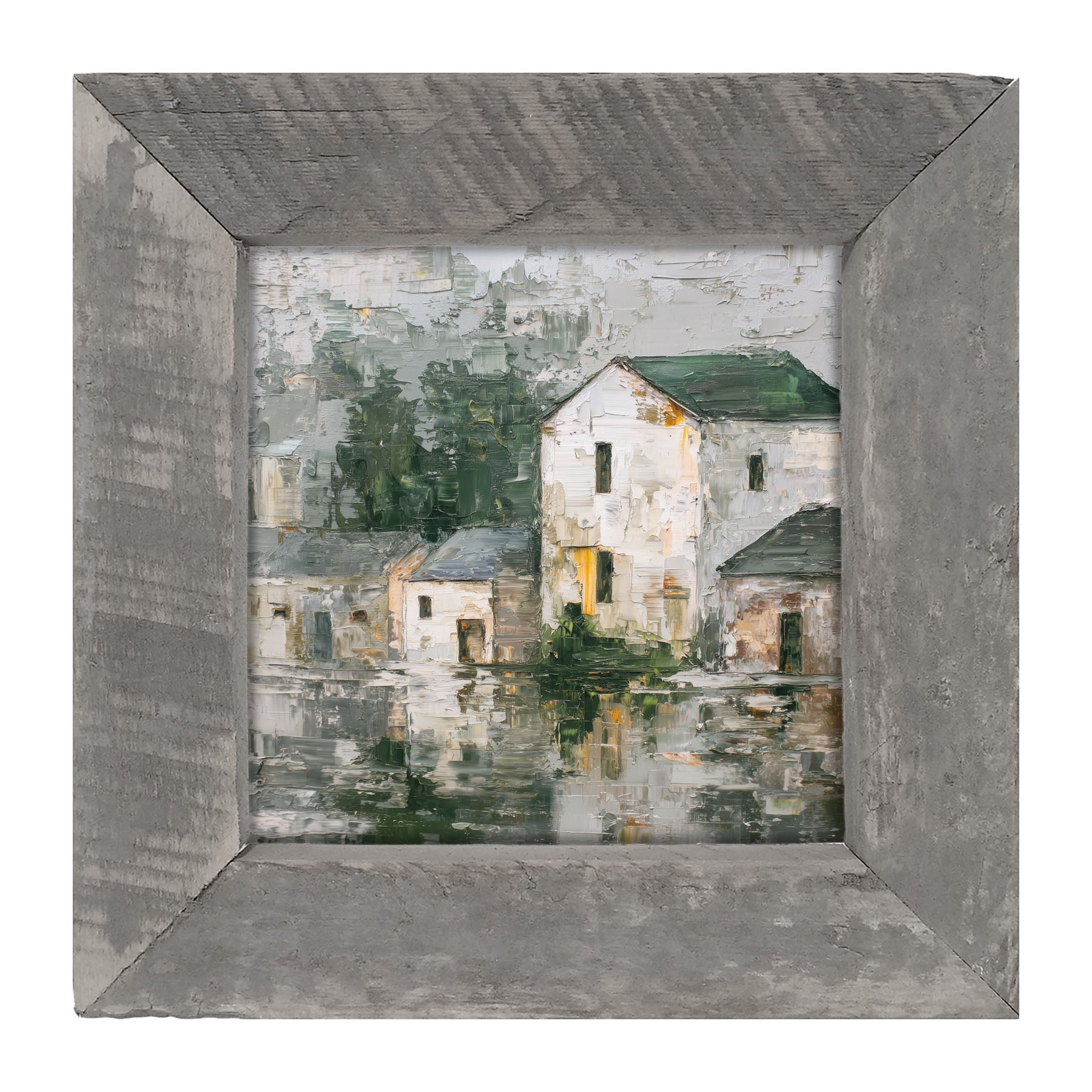 St. Patrick's - Village - Framed Art