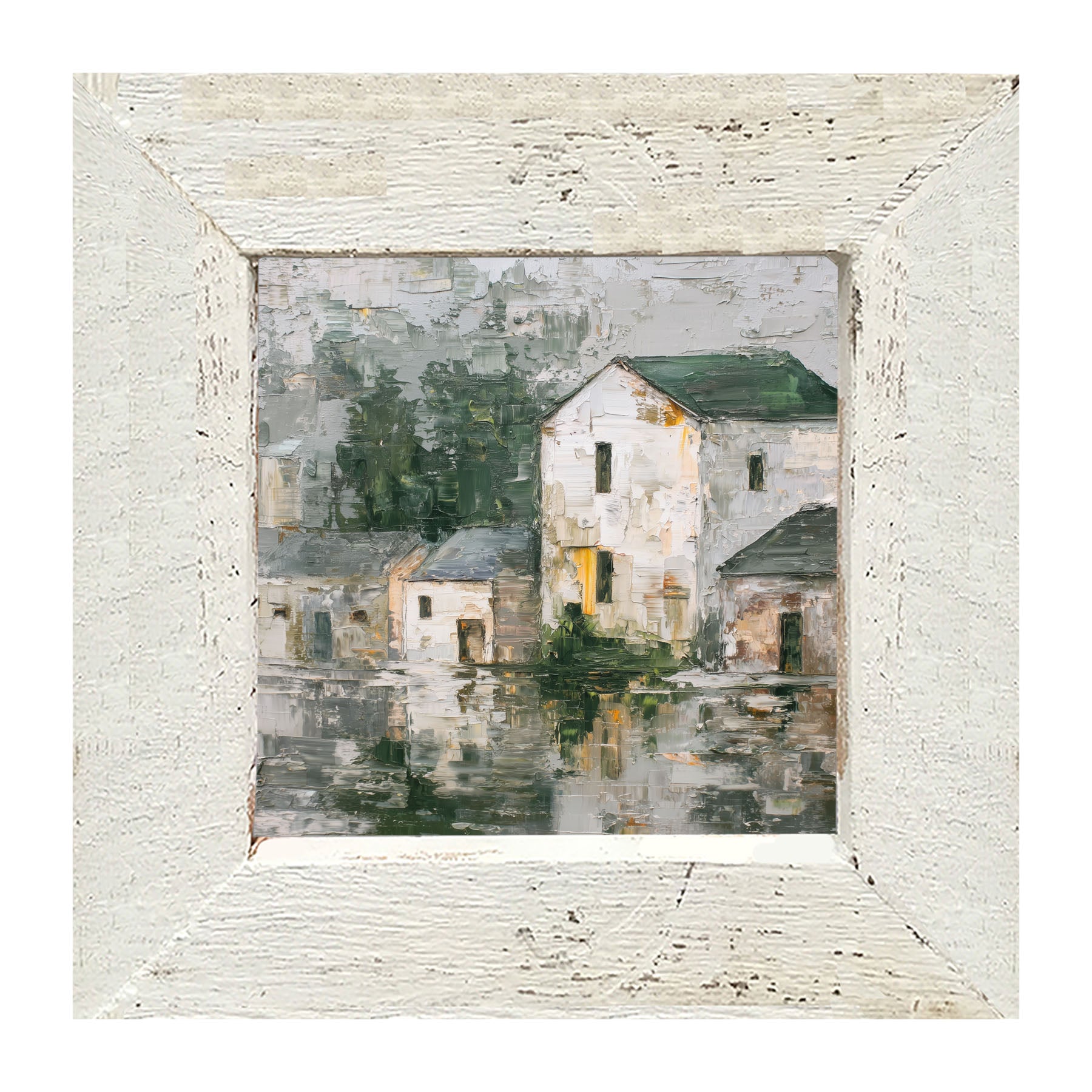 St. Patrick's - Village - Framed Art