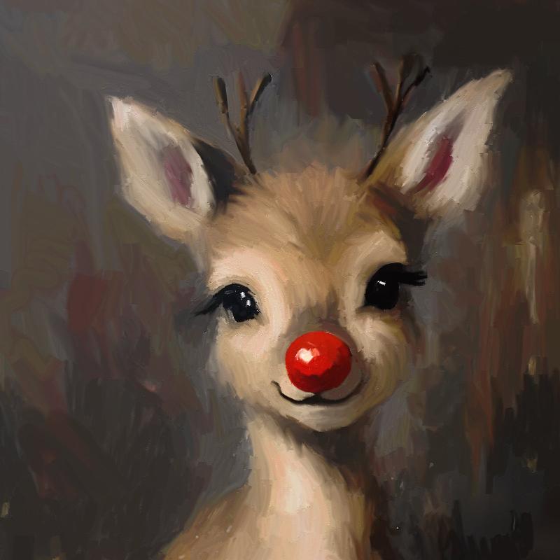 The red nosed reindeer