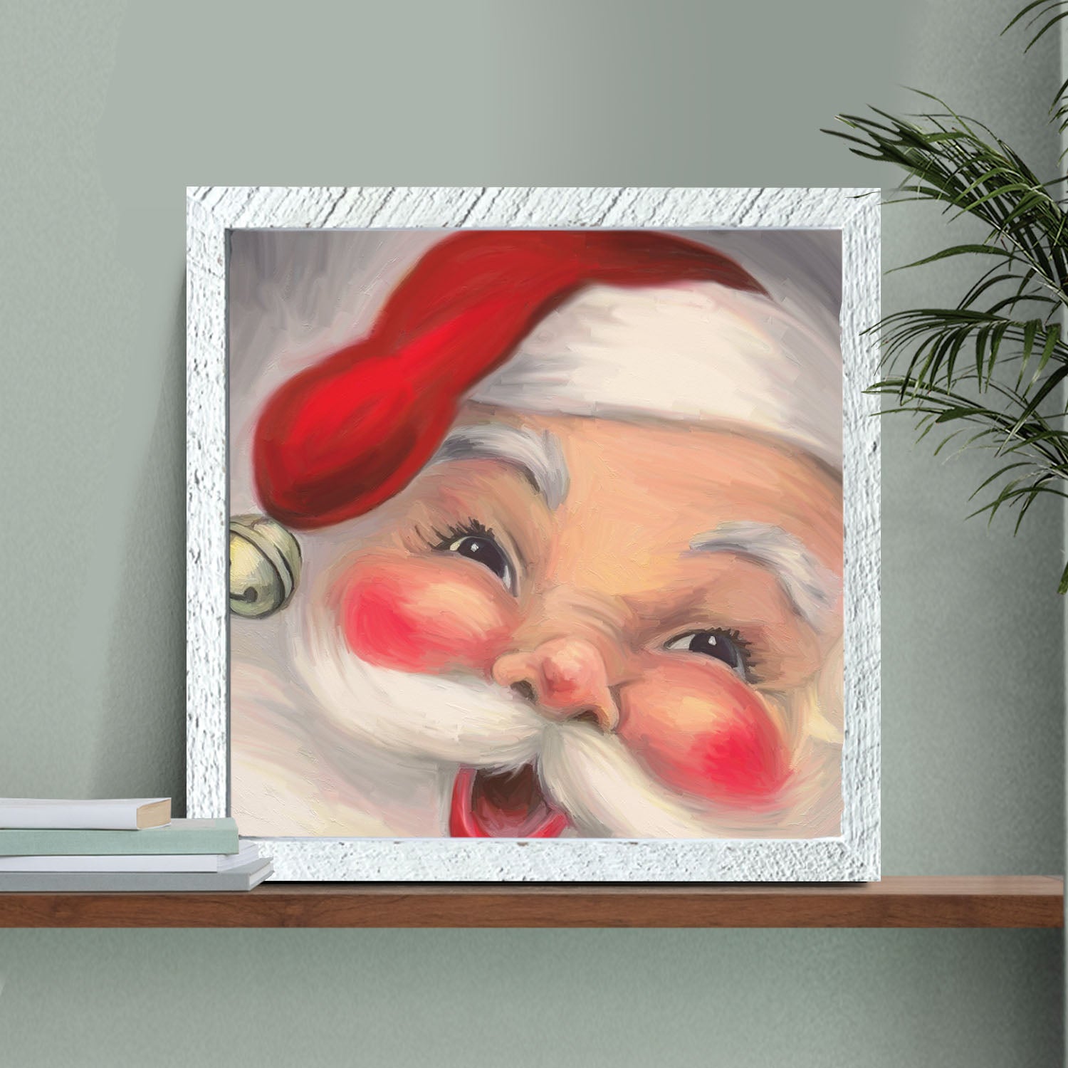 Santa with Rosy Cheeks