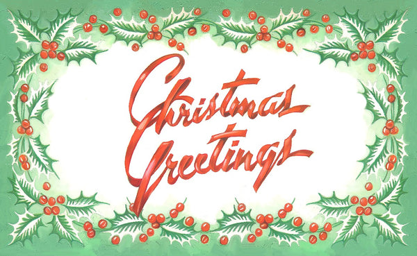 Christmas Greetings
