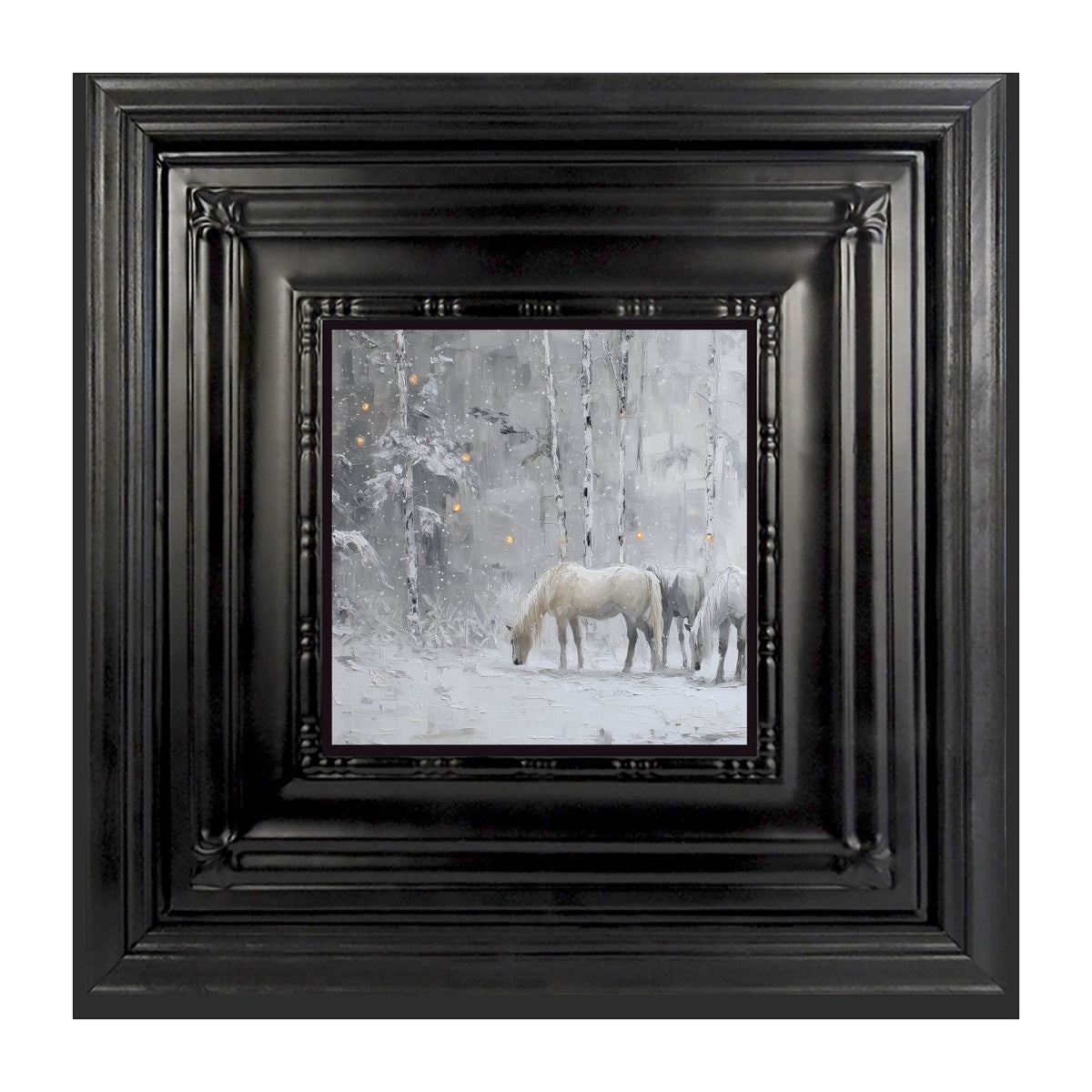 Horses in the Snow