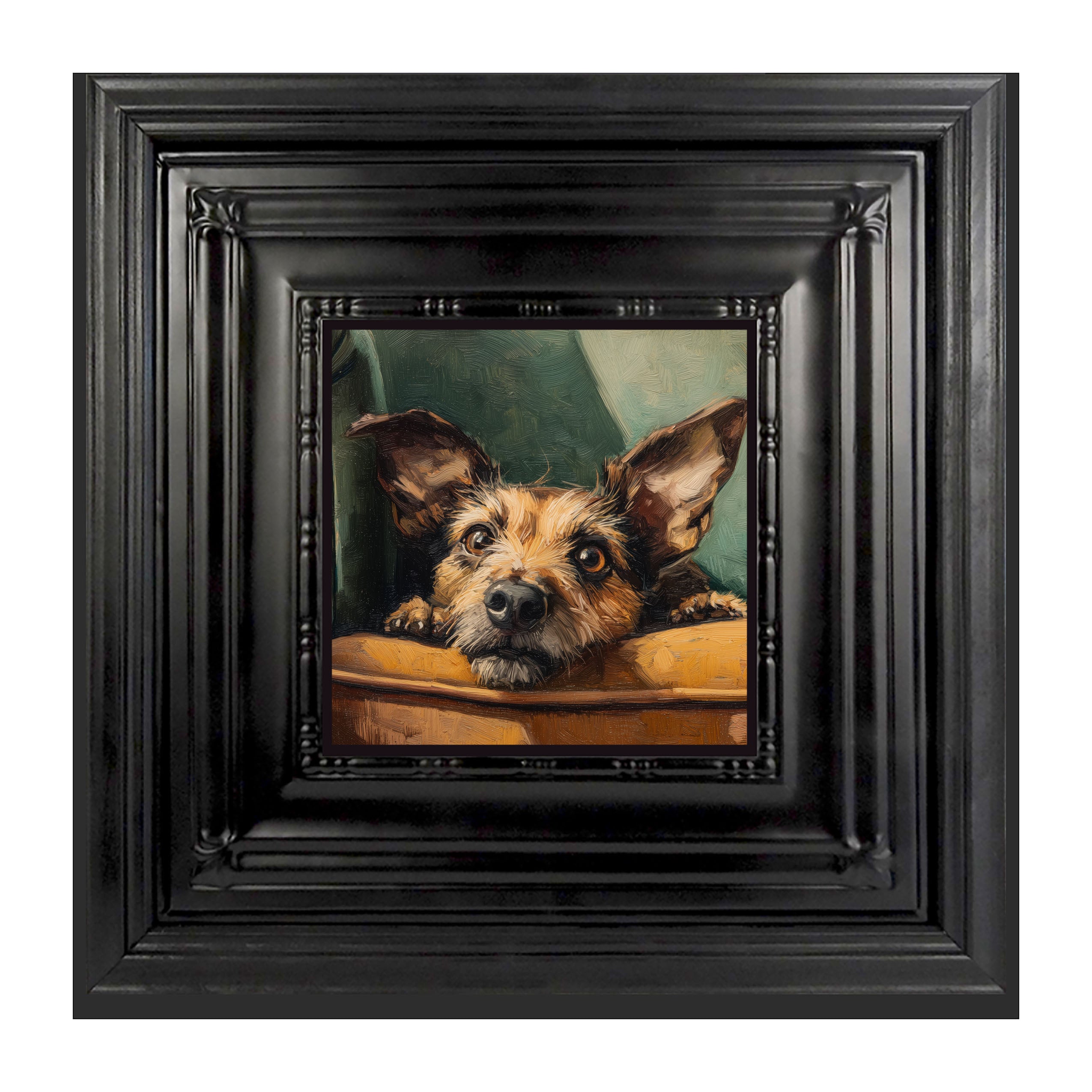 Armchair with Dachshund-Chihuahua-Yorkie Dog