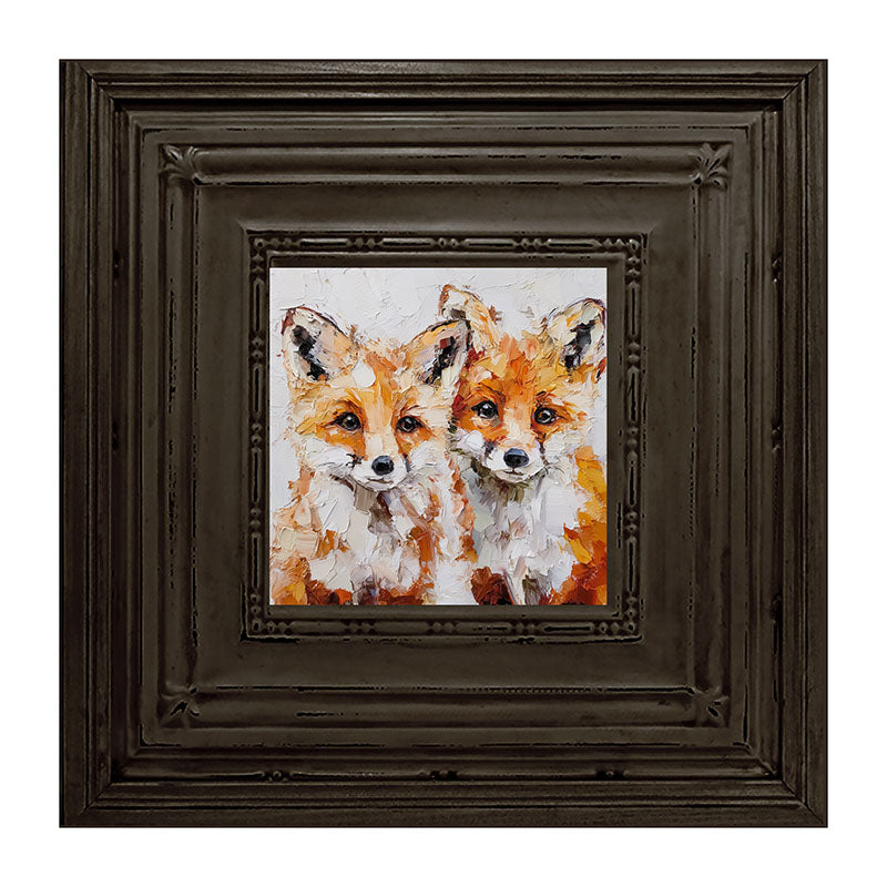 Animal Buddies - Posing Foxes