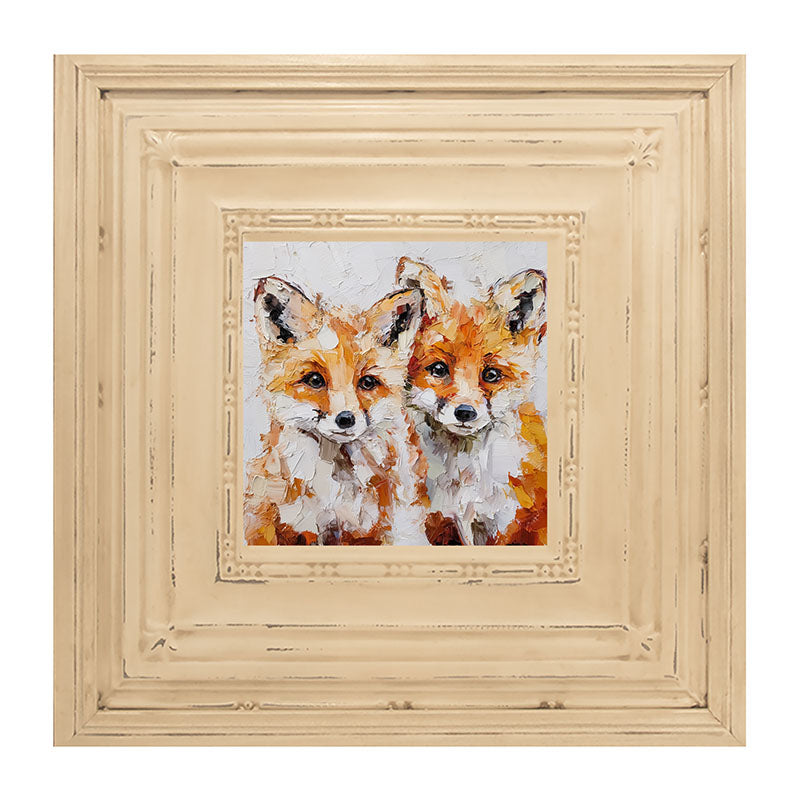 Animal Buddies - Posing Foxes