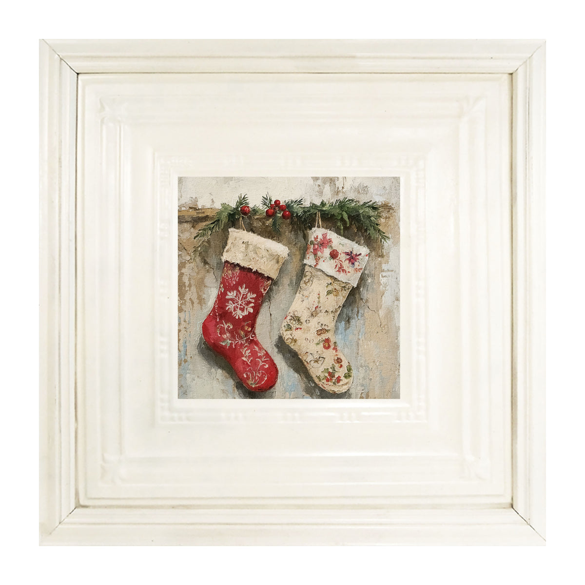 Red and White Stockings