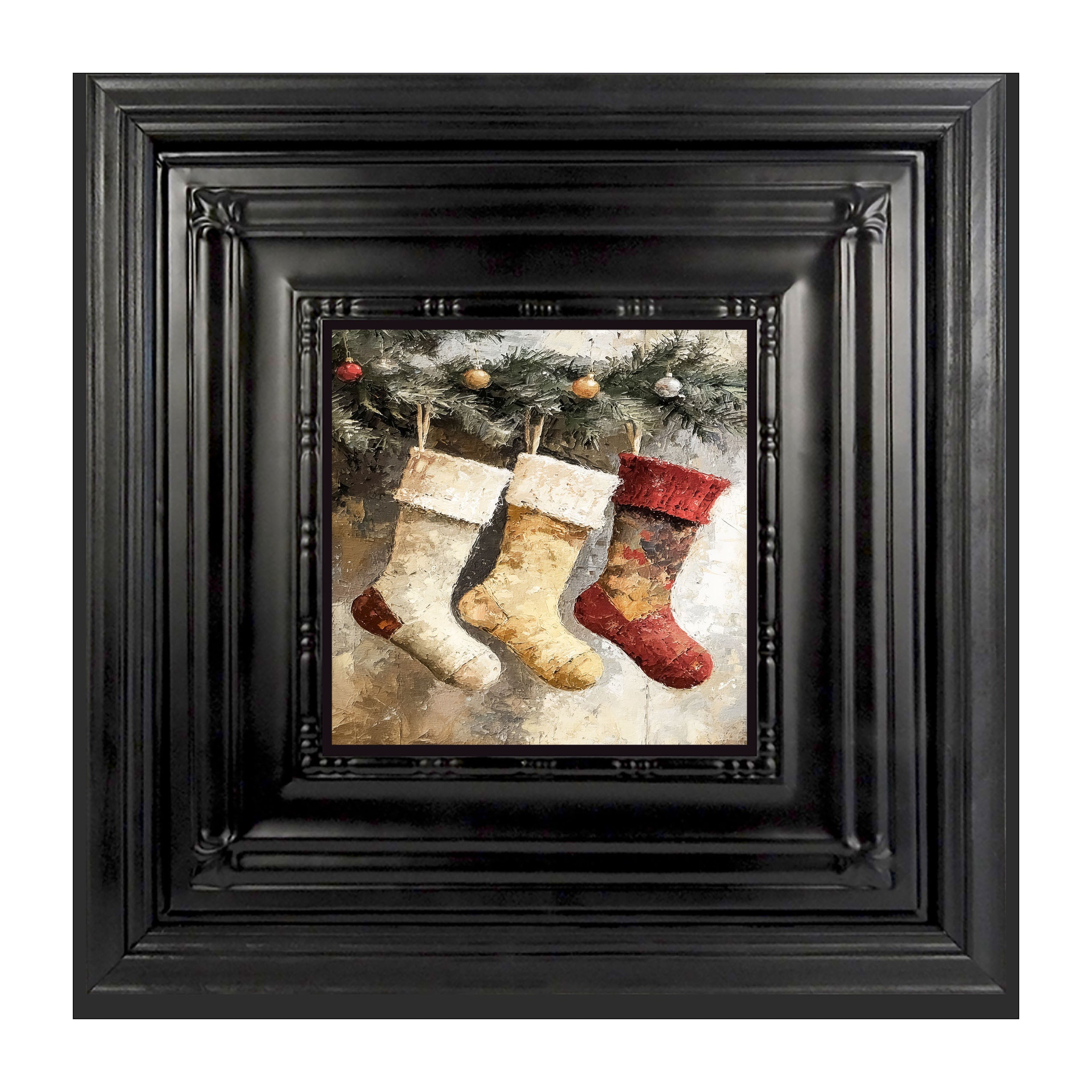 Stockings with Ornaments