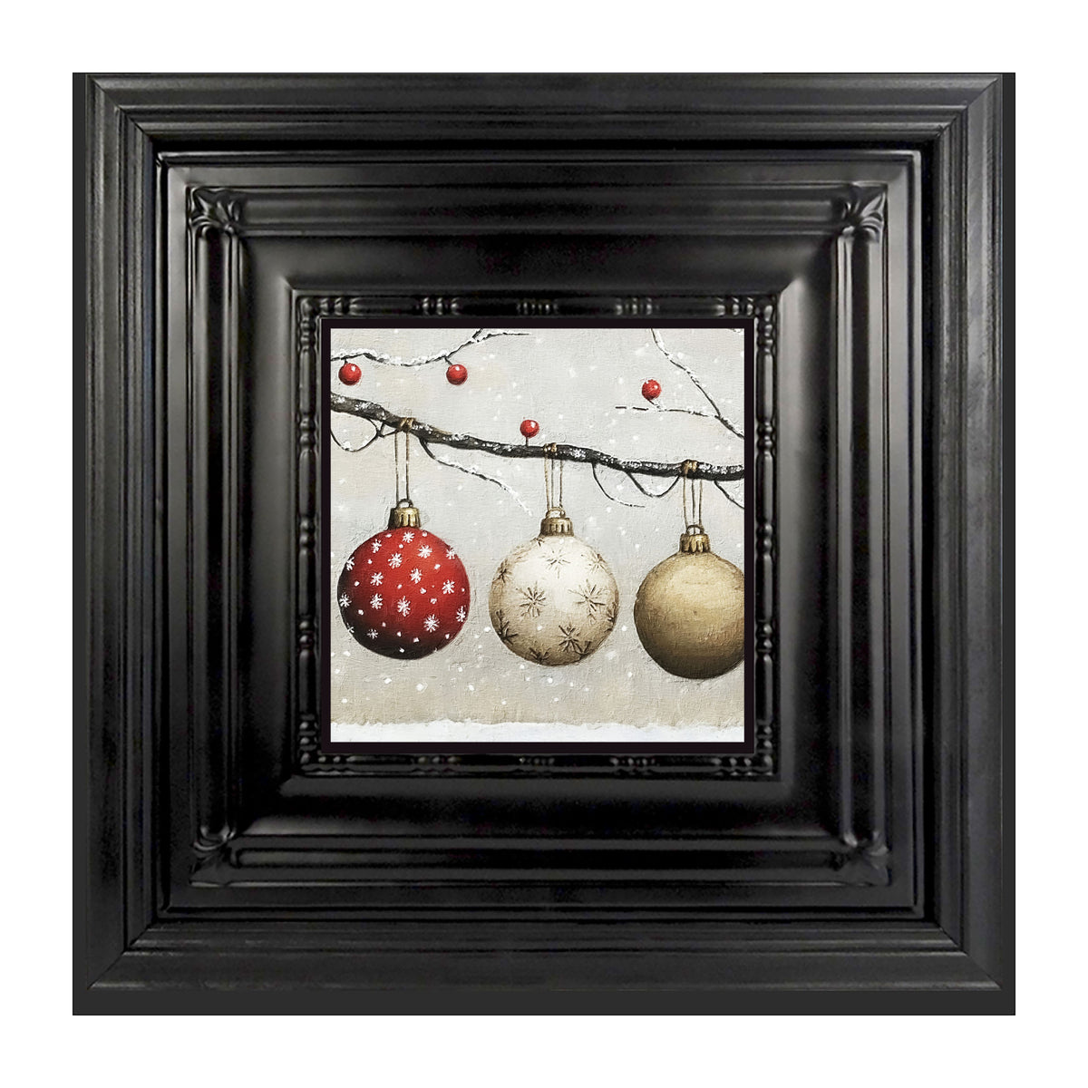 Snowy Ornaments