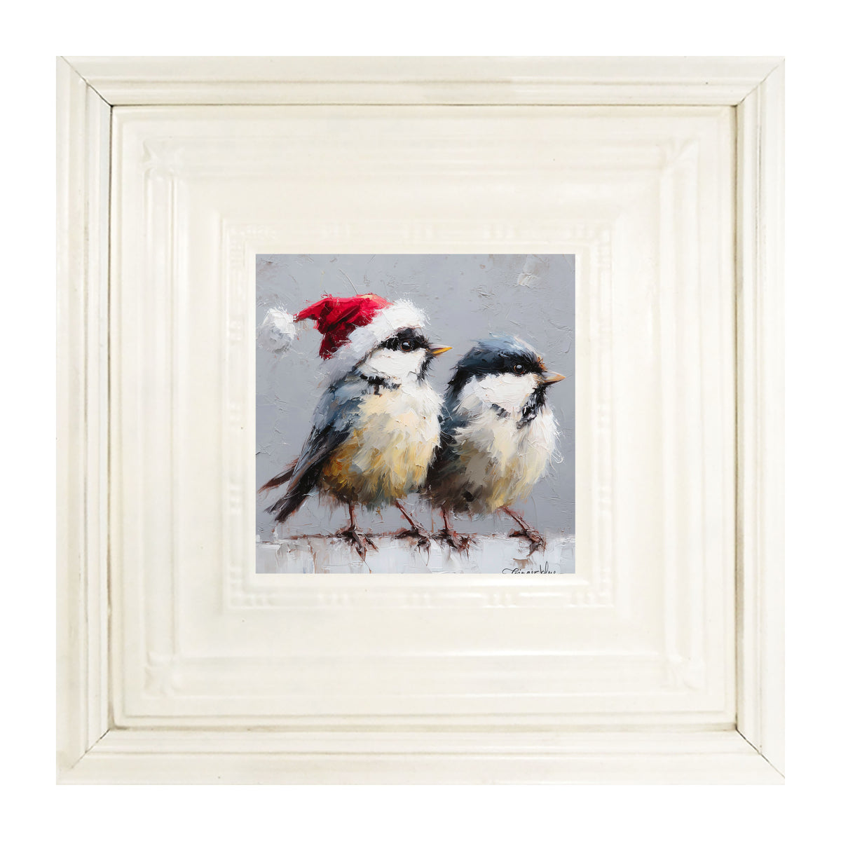 Santa Hat Birds