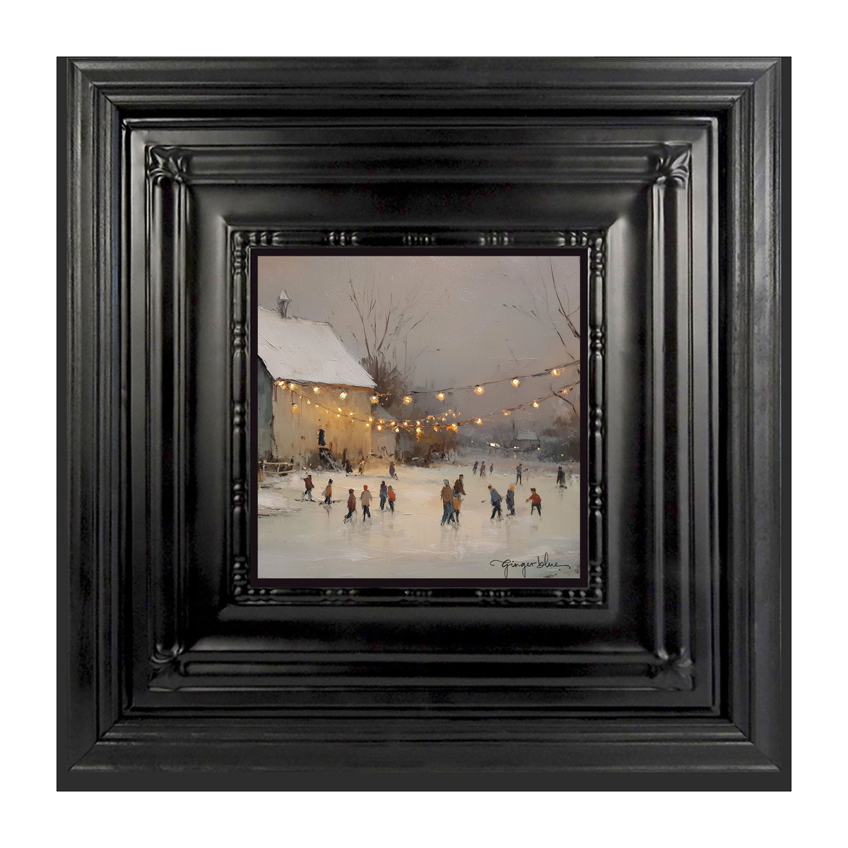 Ice Skating at the Farm