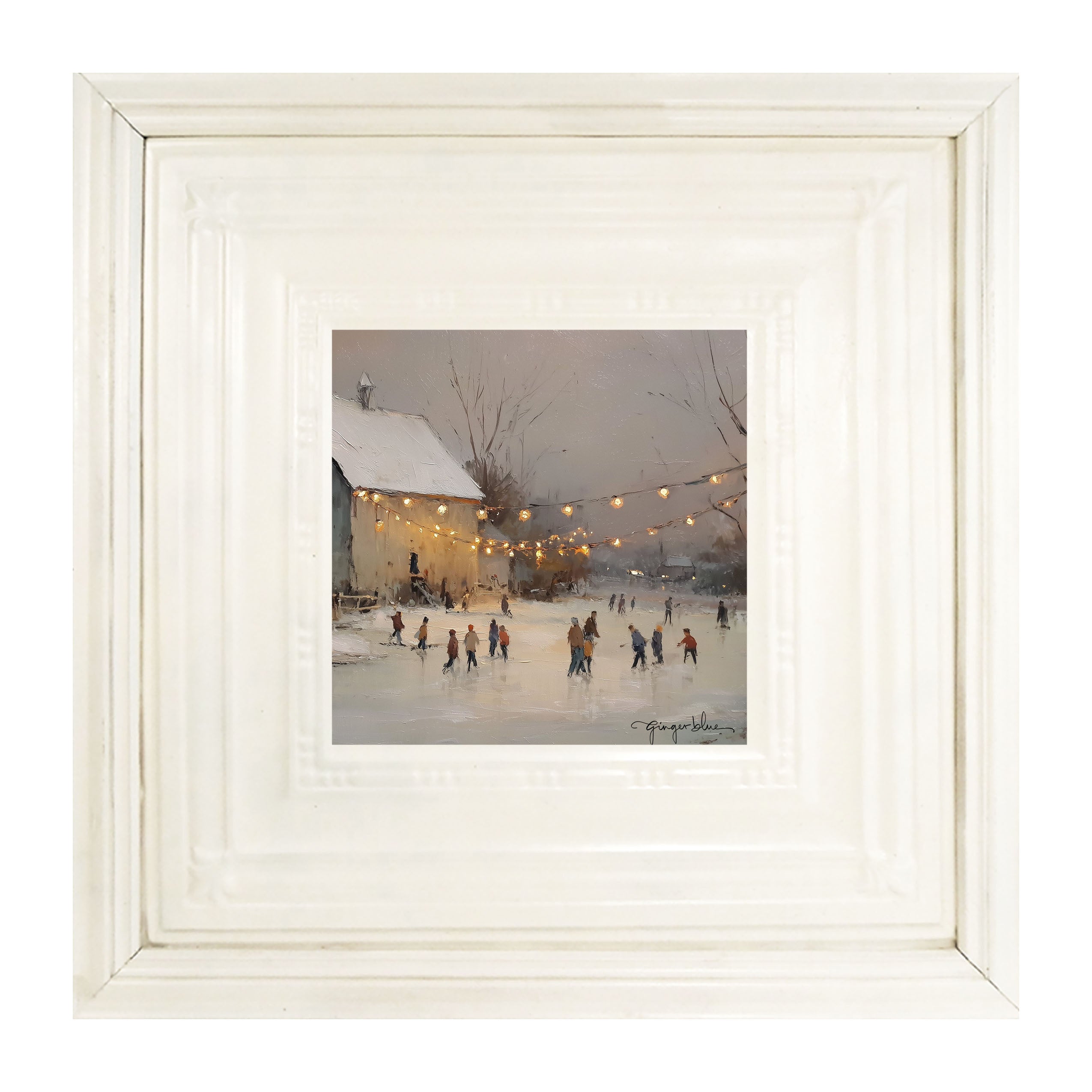 Ice Skating at the Farm