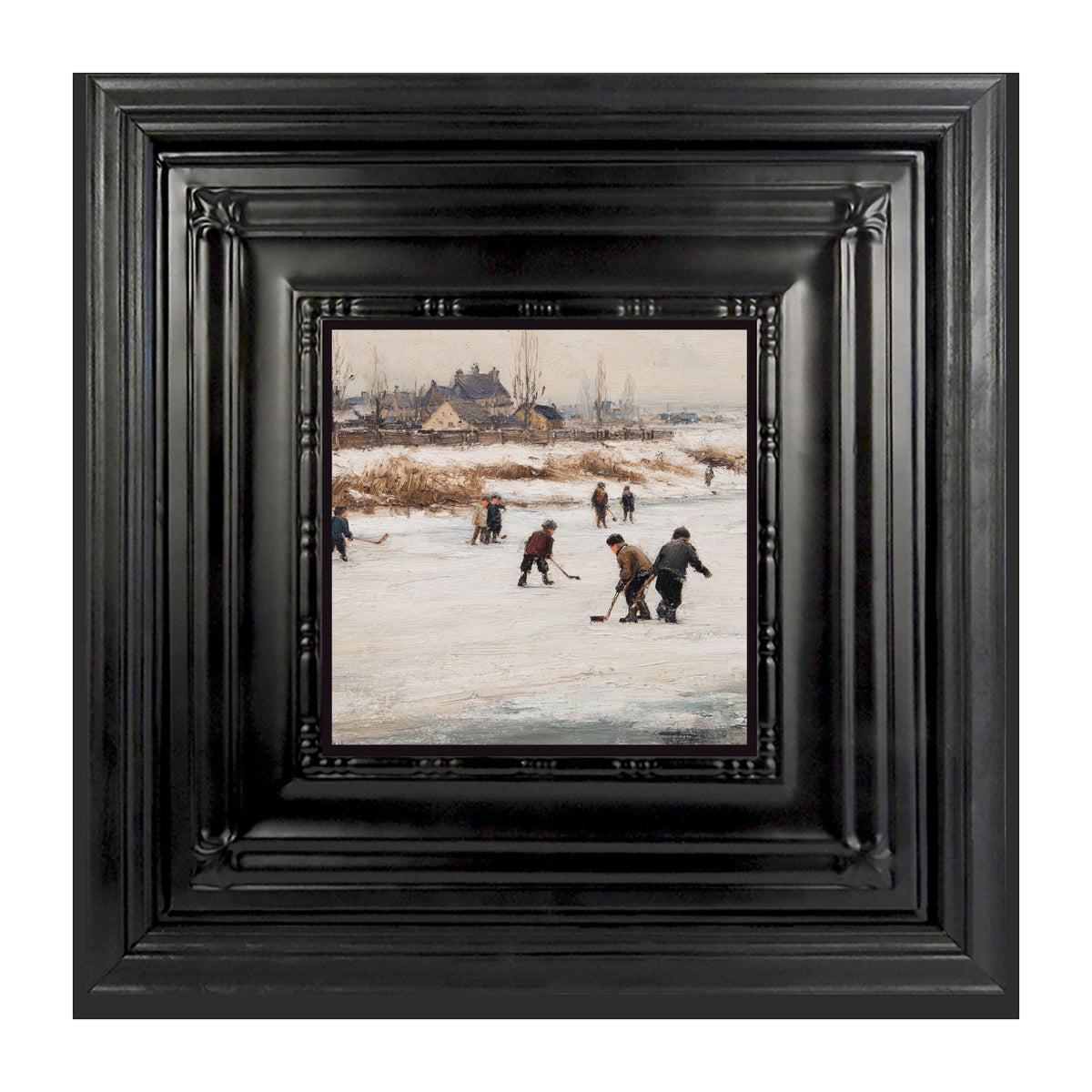 Children Playing Hockey