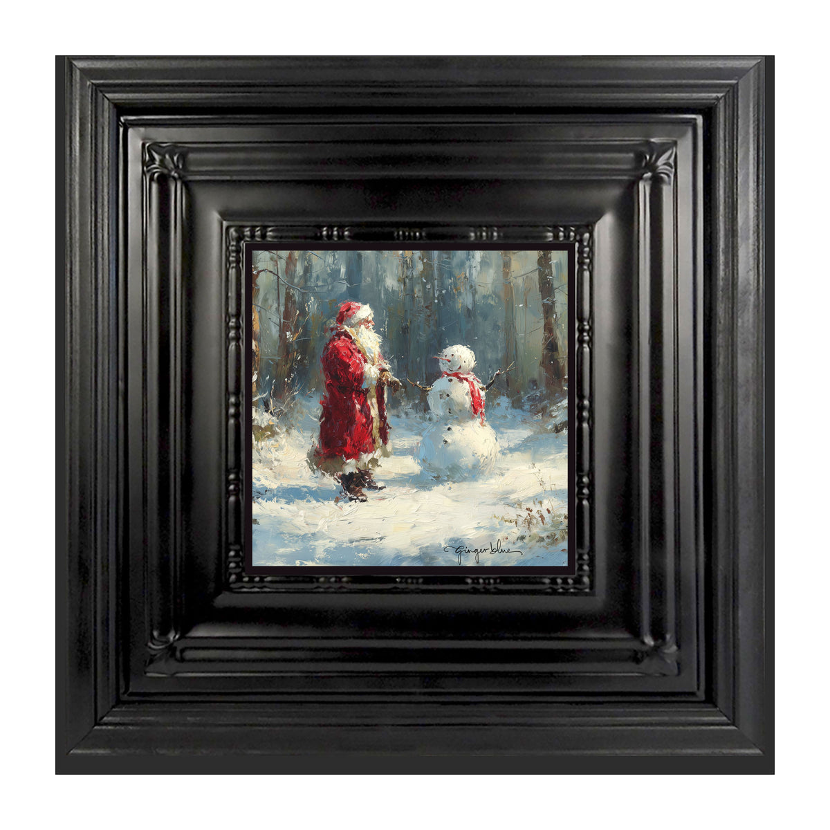 Santa and the Snowman