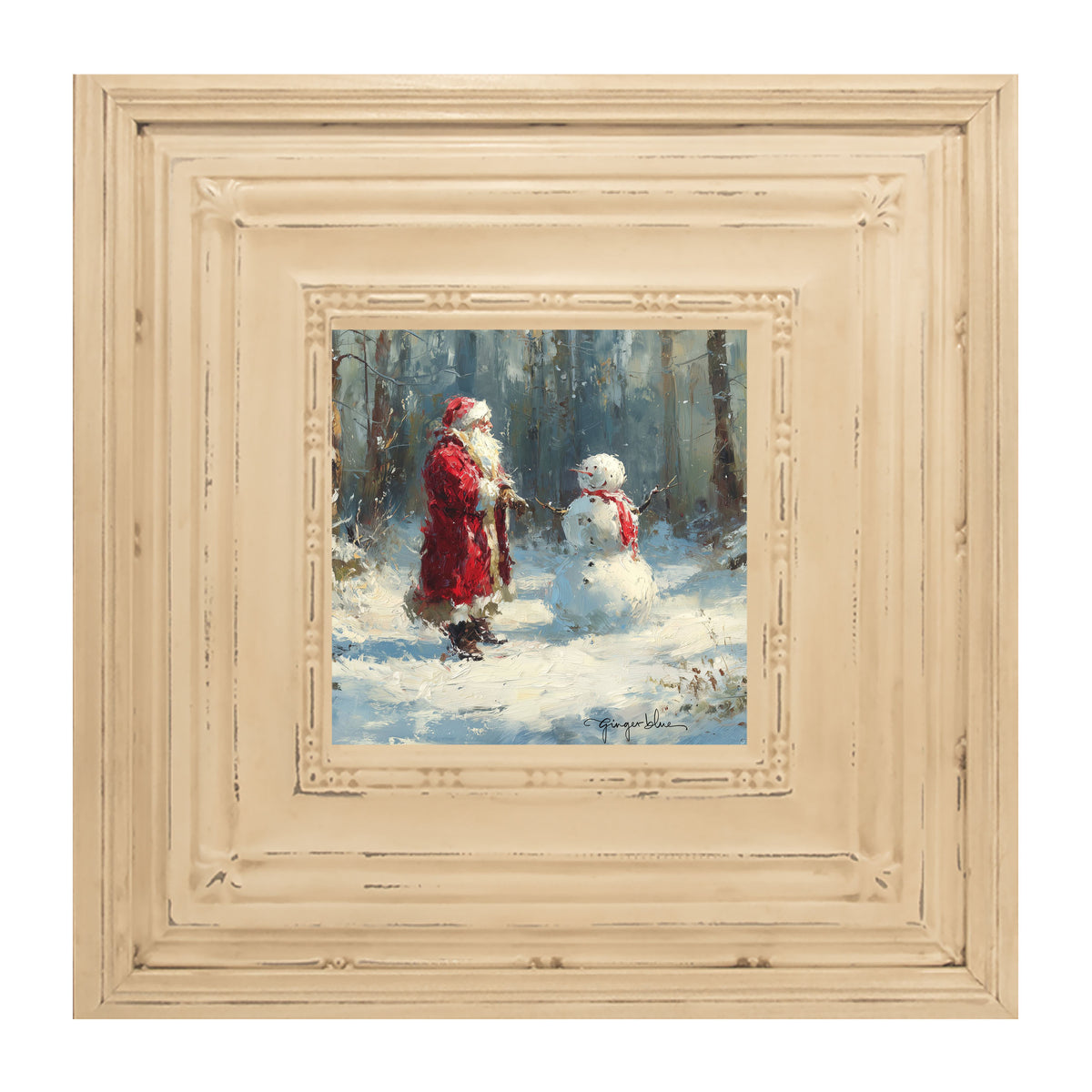 Santa and the Snowman