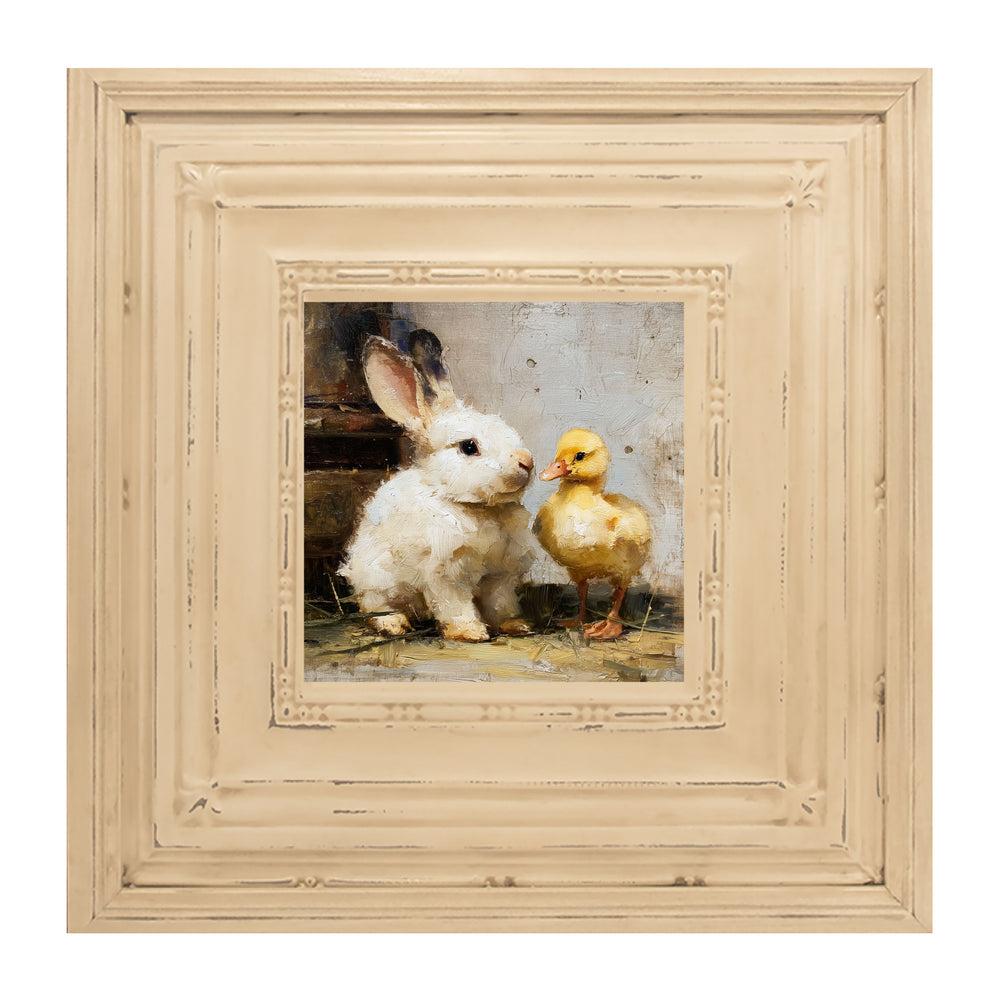 White Rabbit with Duck