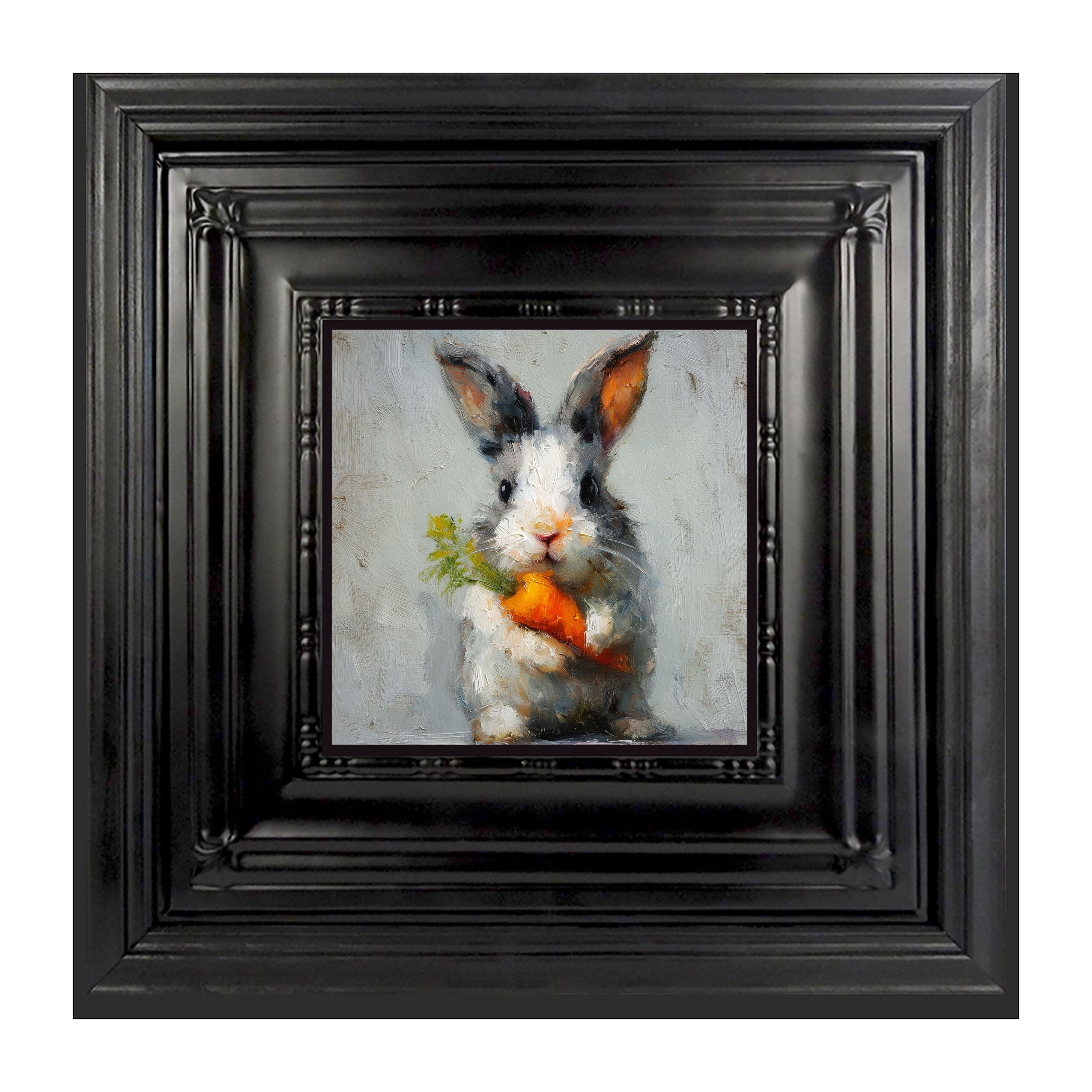 Bunny holding Carrot