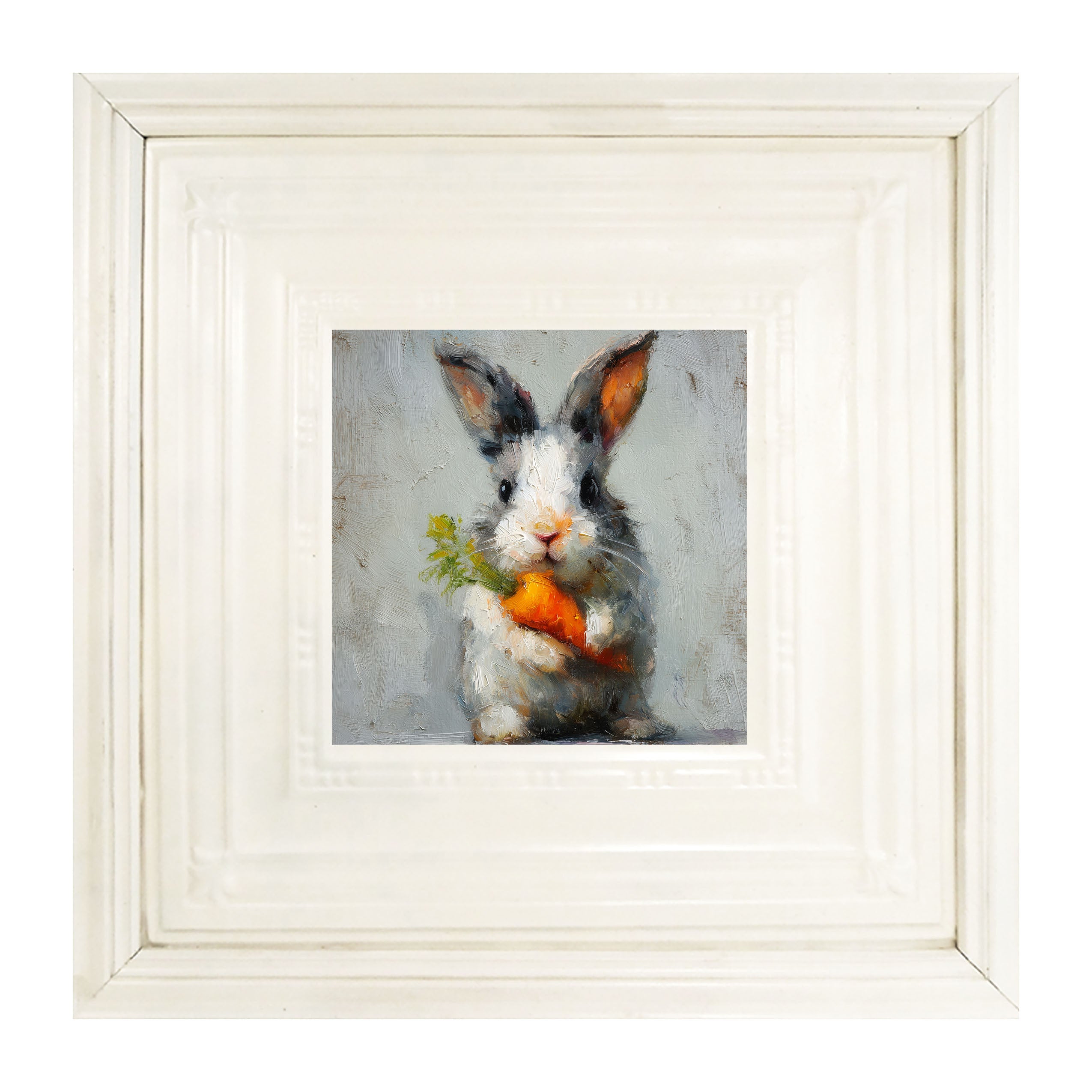 Bunny holding Carrot